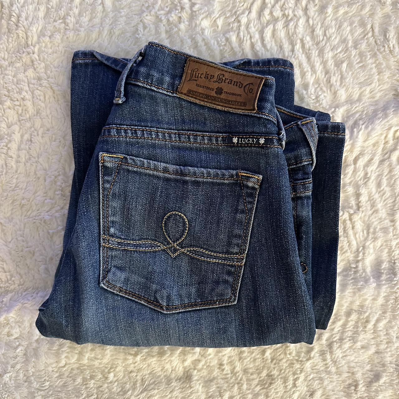 Lucky Brand Low rise Boot Cut Jeans Size... - Depop