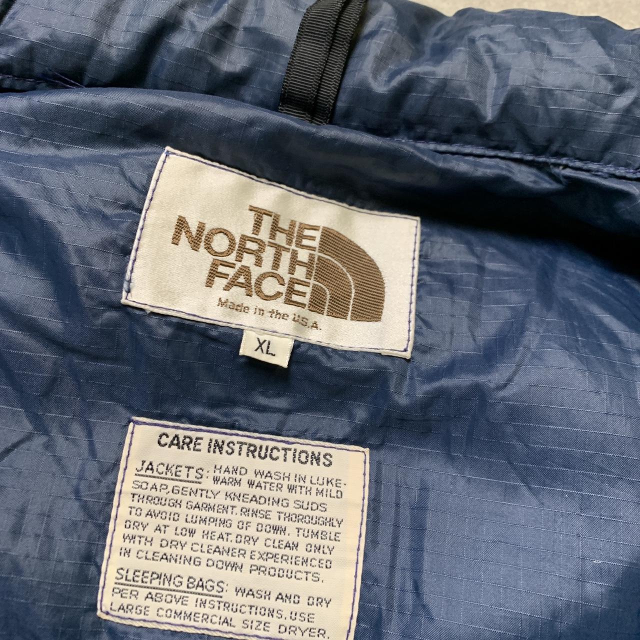 North face down hot sale jacket care instructions