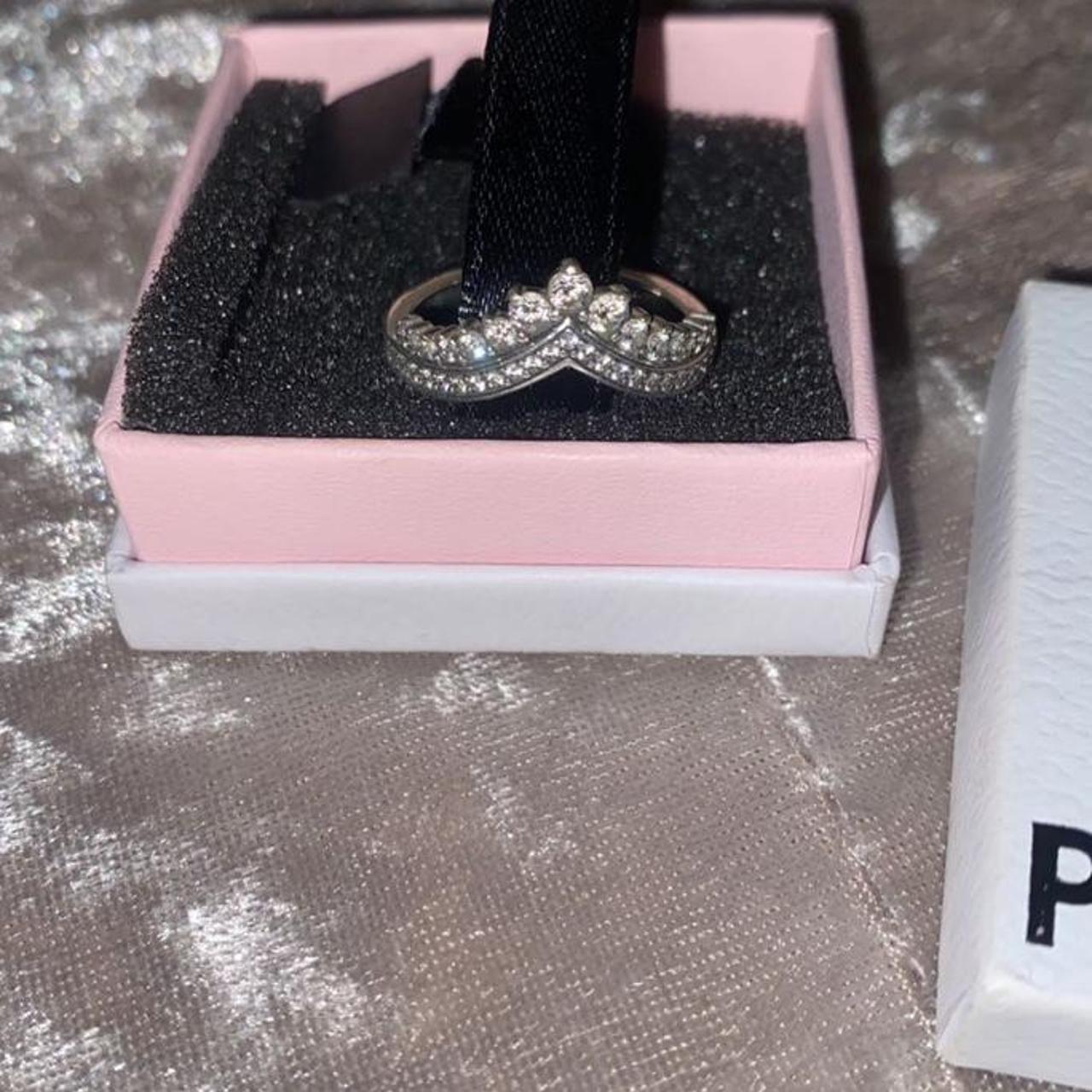 Pandora wish bone ring only worn a few times selling... Depop