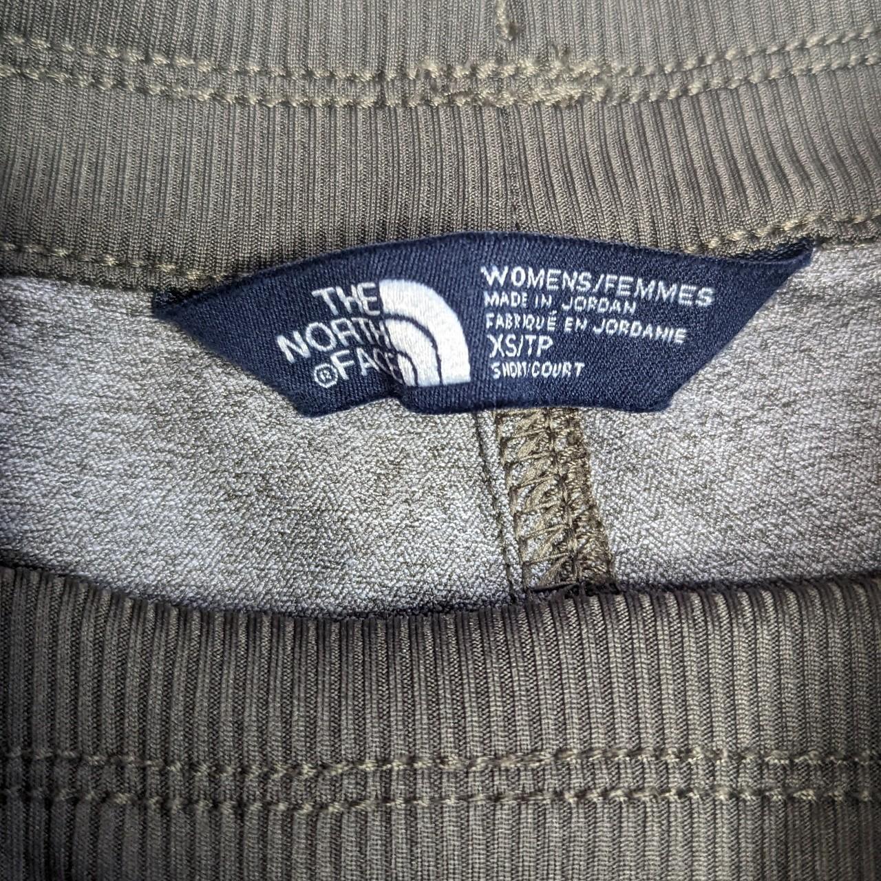 North face pants Size xs petite Taupe green... - Depop