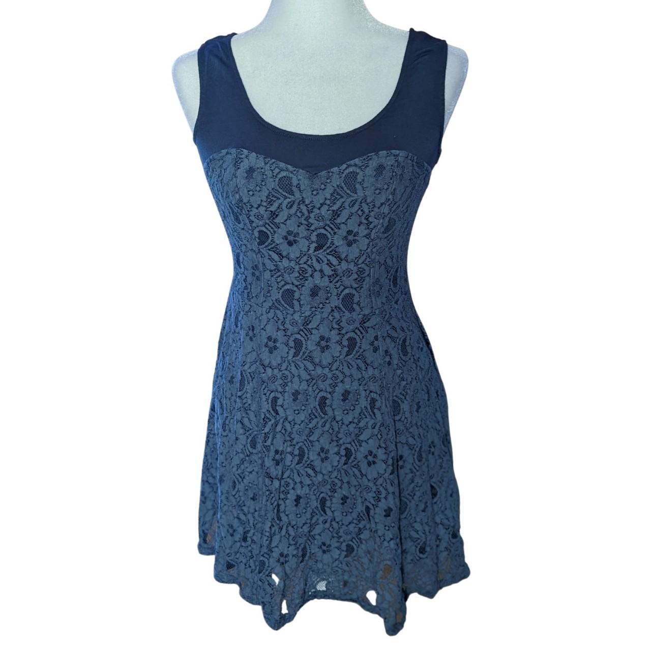 Oasis grey outlet lace dress