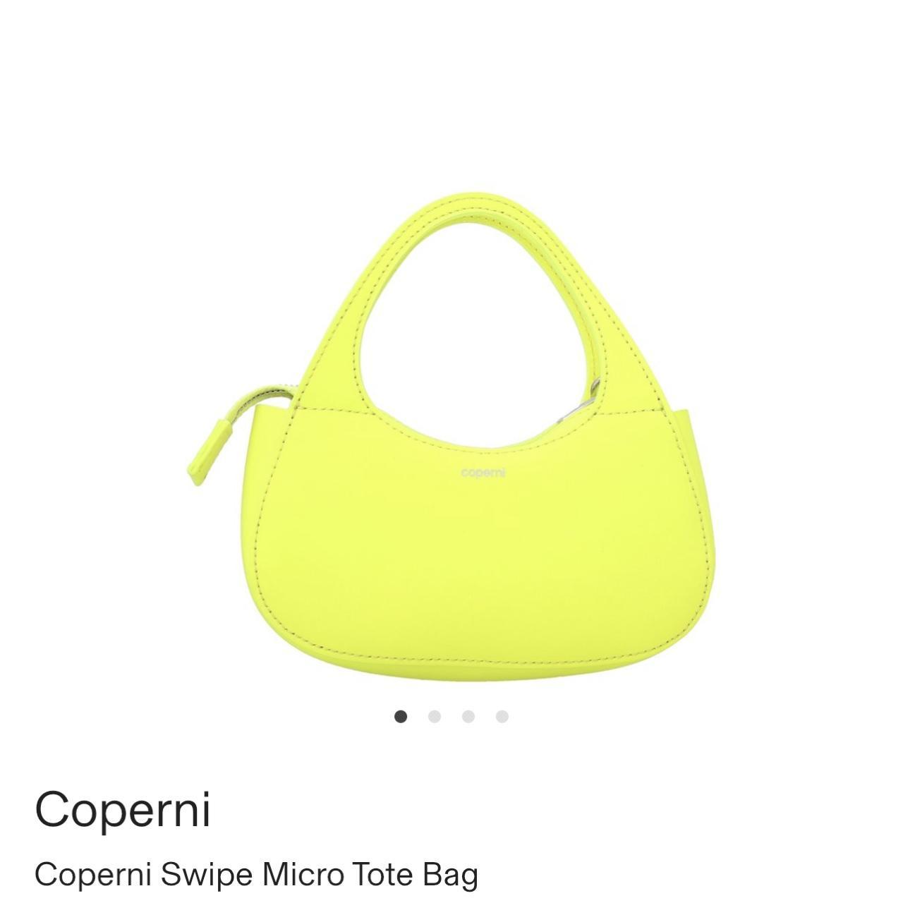 Coperni Women's Yellow Bag