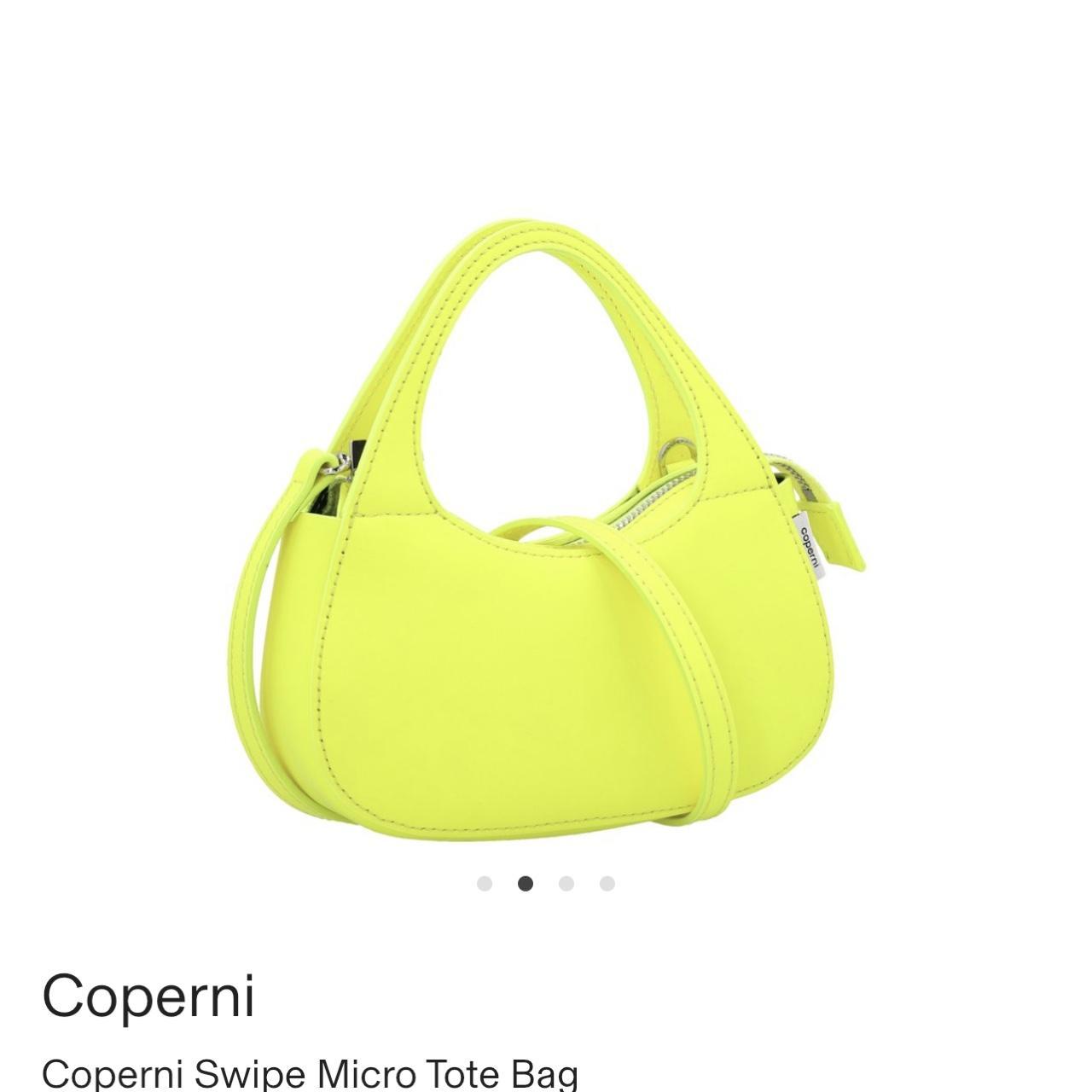 Coperni Women's Yellow Bag (3)