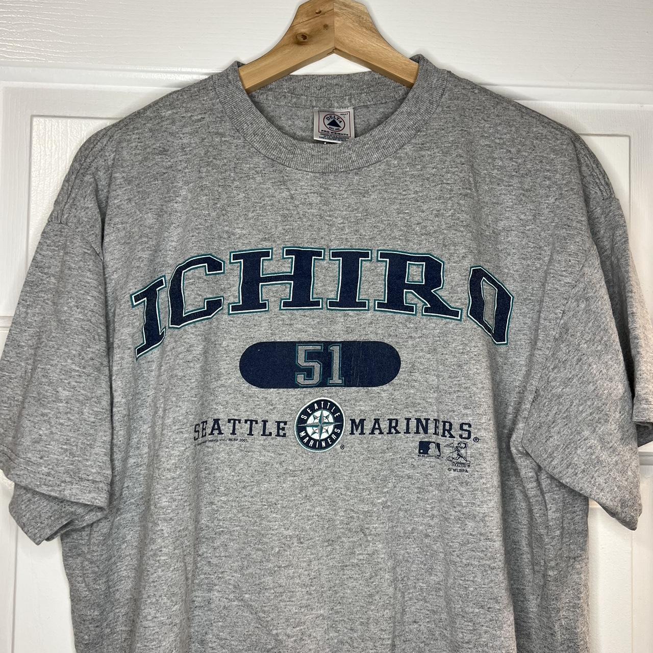 Ichiro Suzuki Seattle Mariners Graphic T-shirt From Y2K 