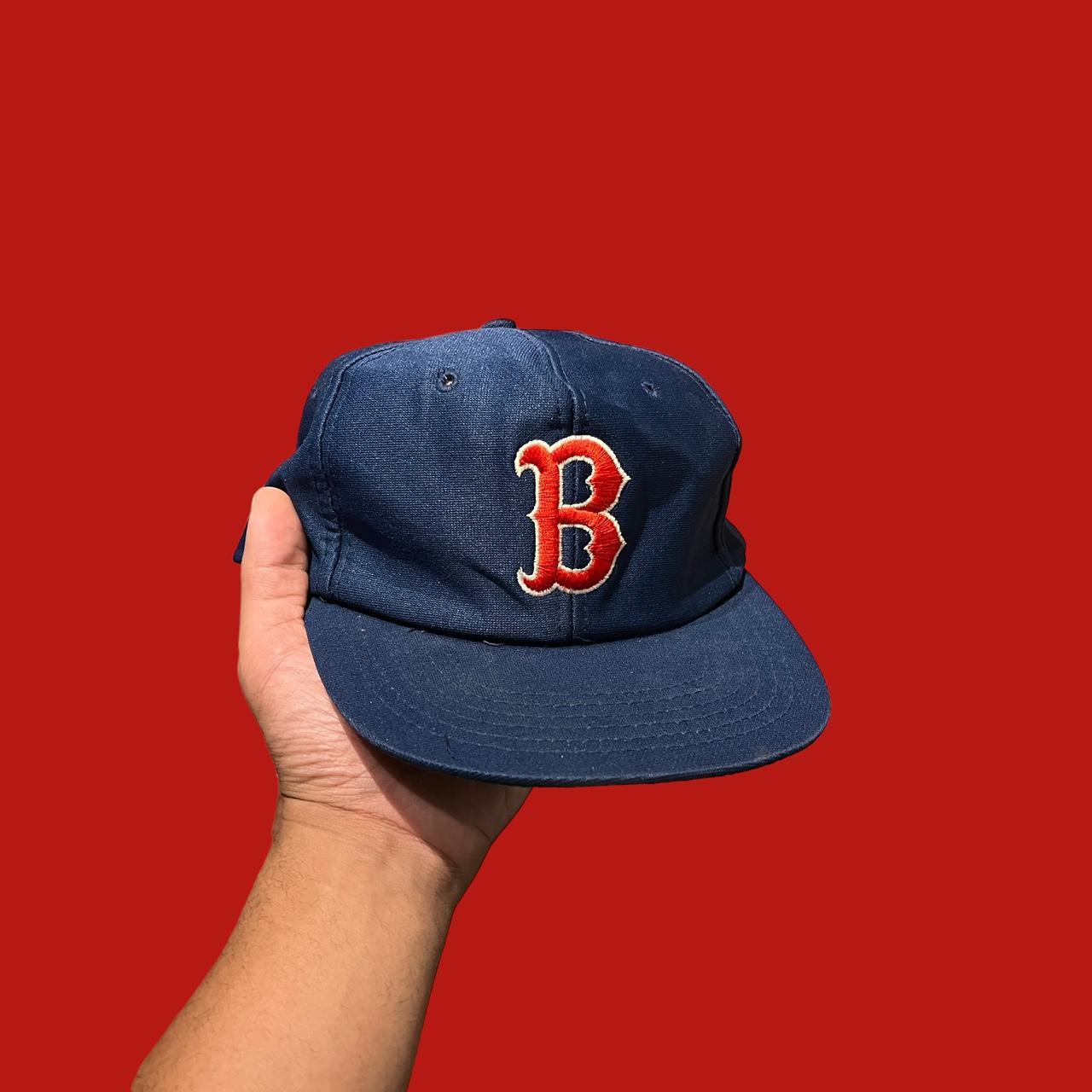 Vintage Boston Red Sox Snapback Hat Boston Braves - Depop