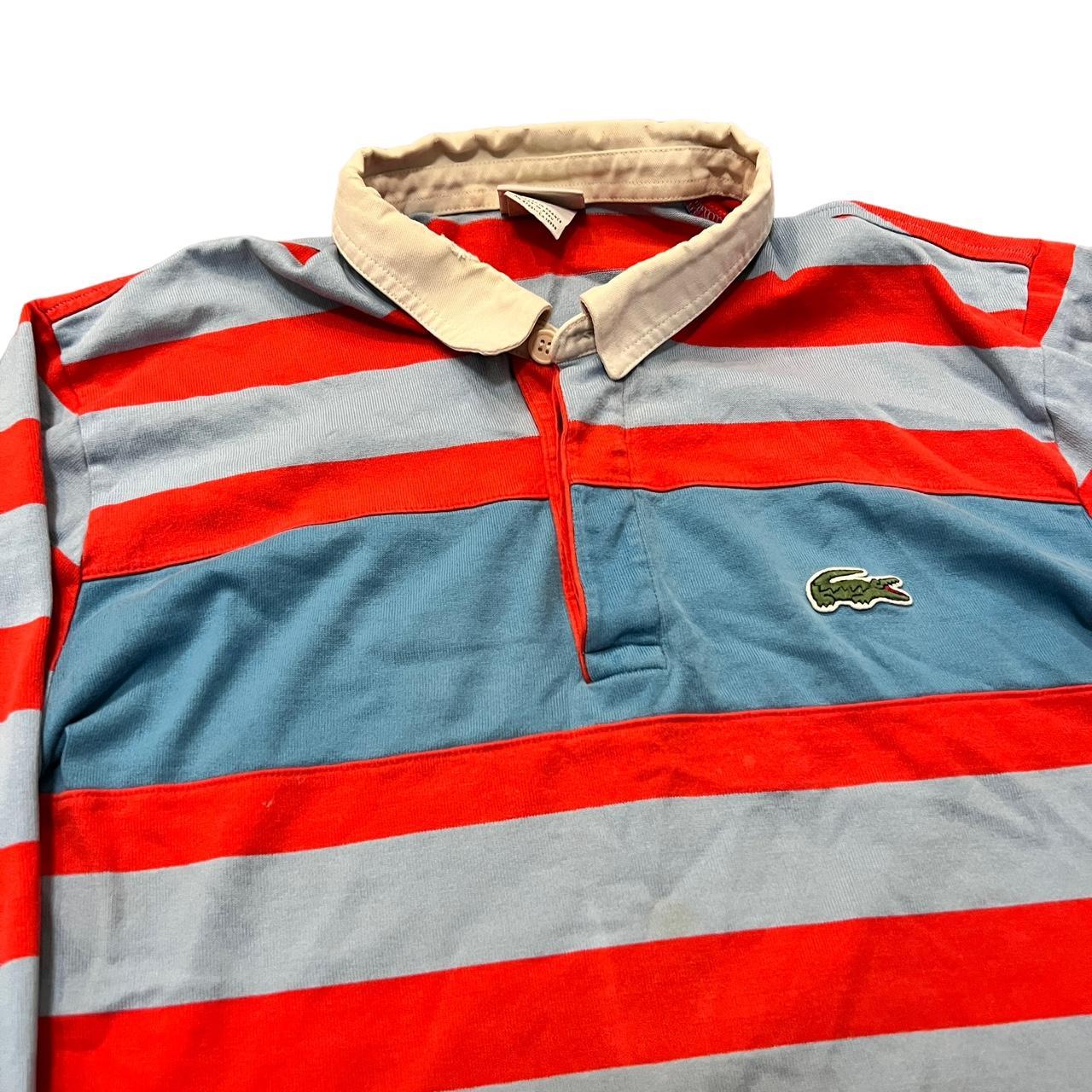 Vintage Lacoste Rugby Polo Shirt crazy lacoste... Depop