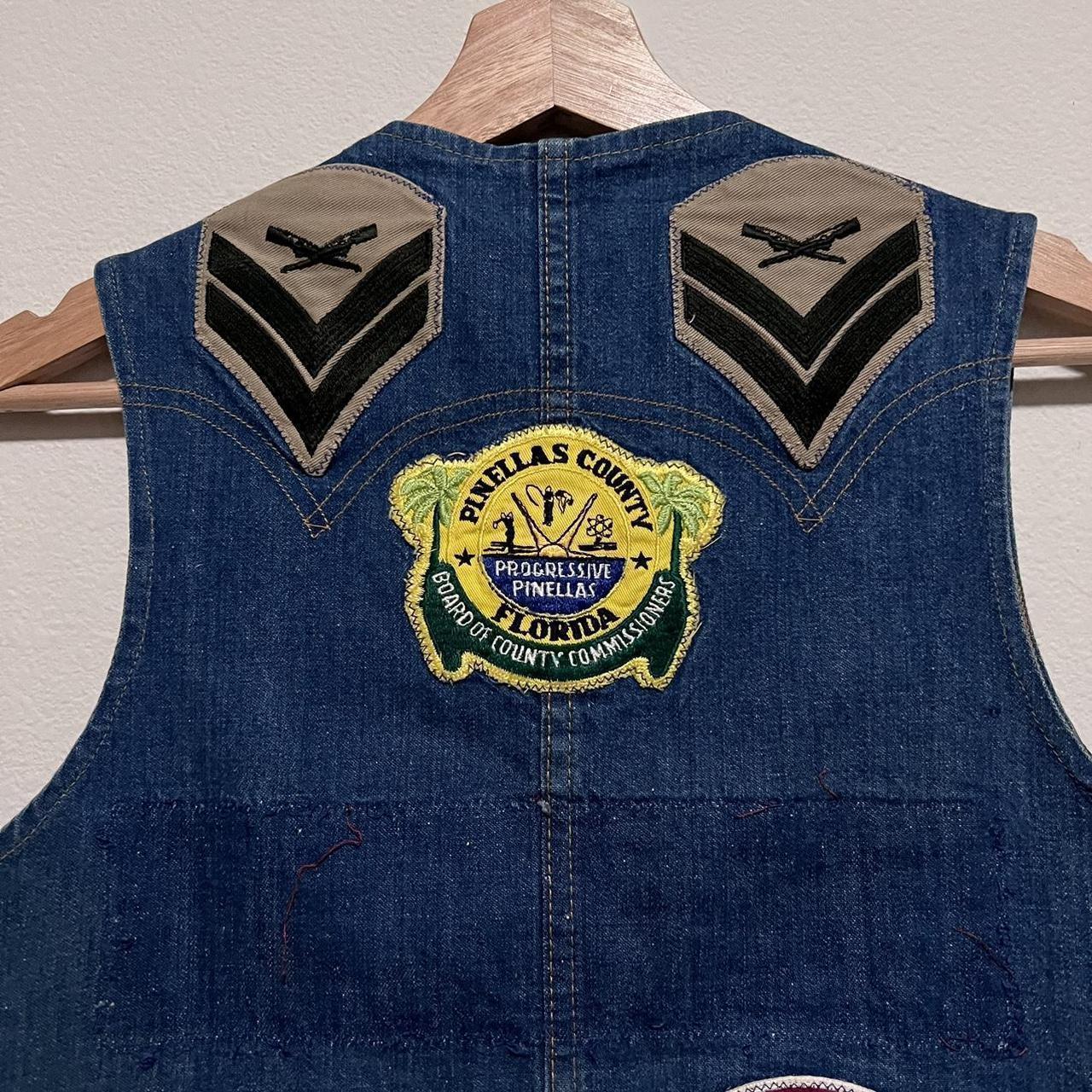 Levi's Women's Vest - Blue/Navy - S – vintage lev… - image 7
