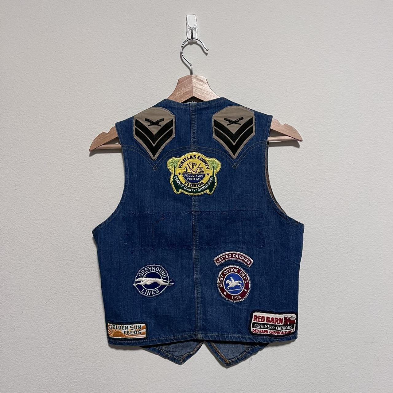 Levi's Women's Vest - Blue/Navy - S – vintage lev… - image 6