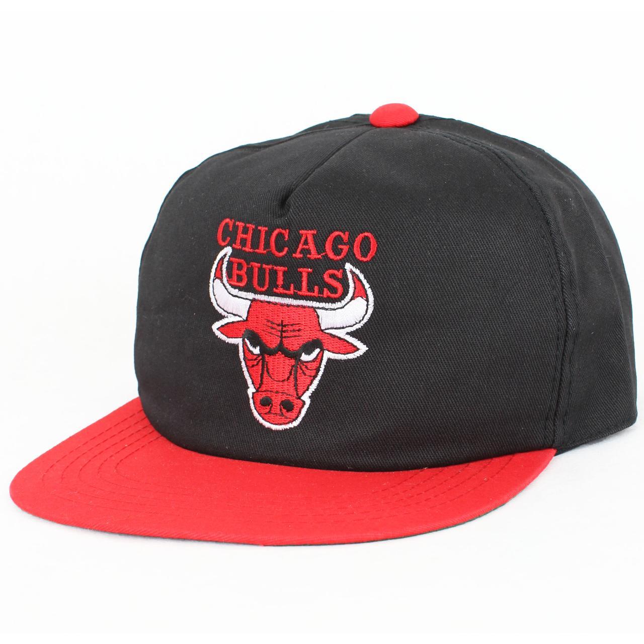 : 🏀 Vintage 90s chicago bulls blockhead snapback... - Depop