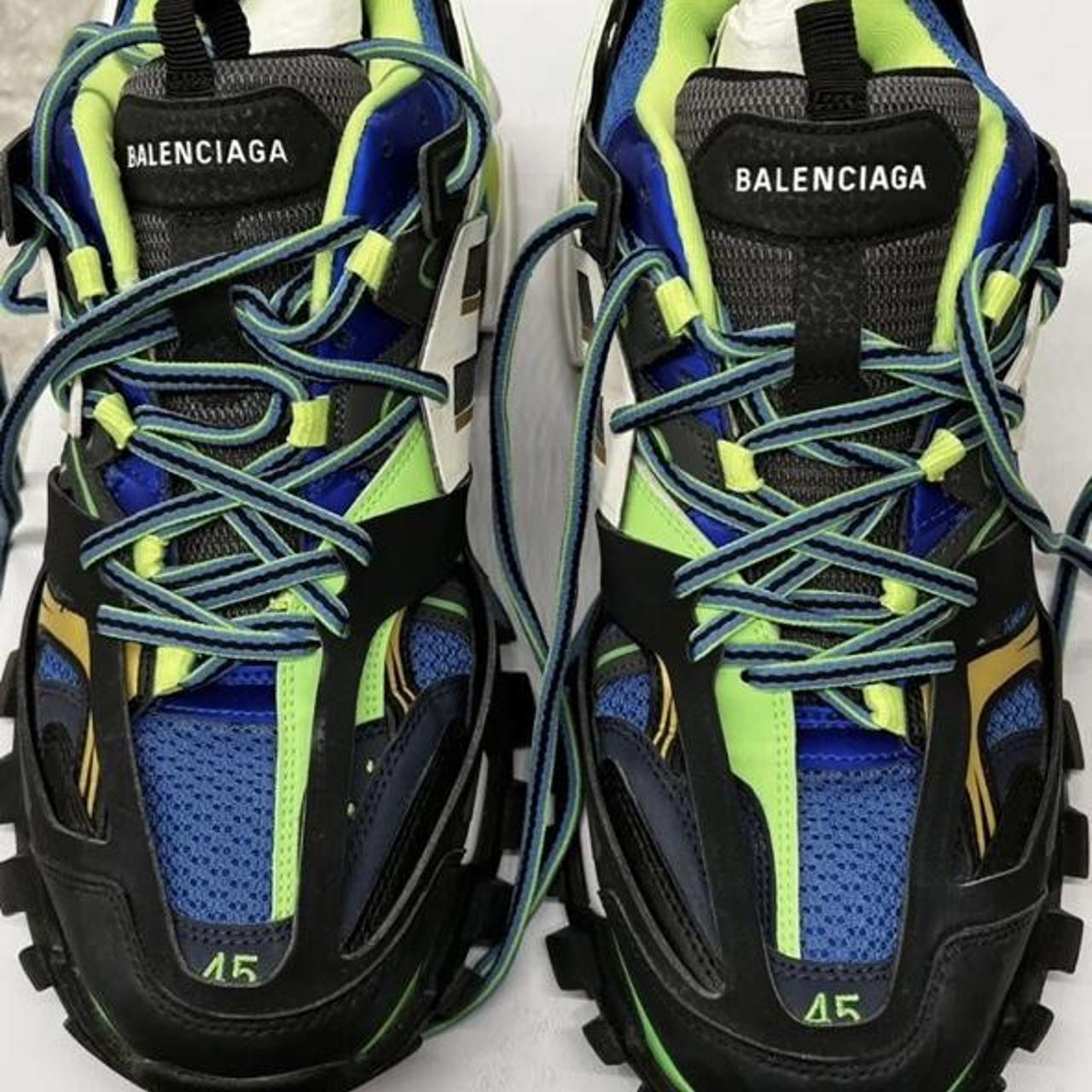 Balenciaga track sales black green