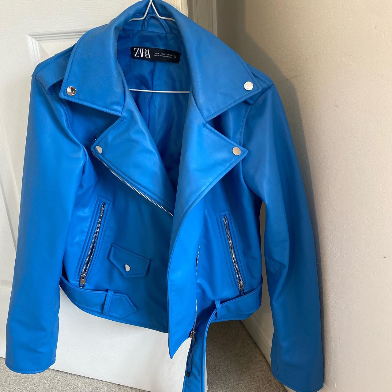 Women's Blue Jacket | Depop