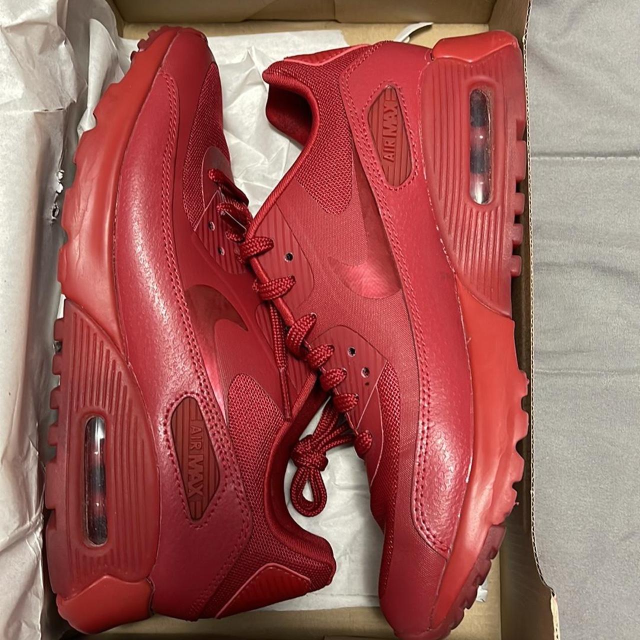 Air max 90 womens triple outlet red