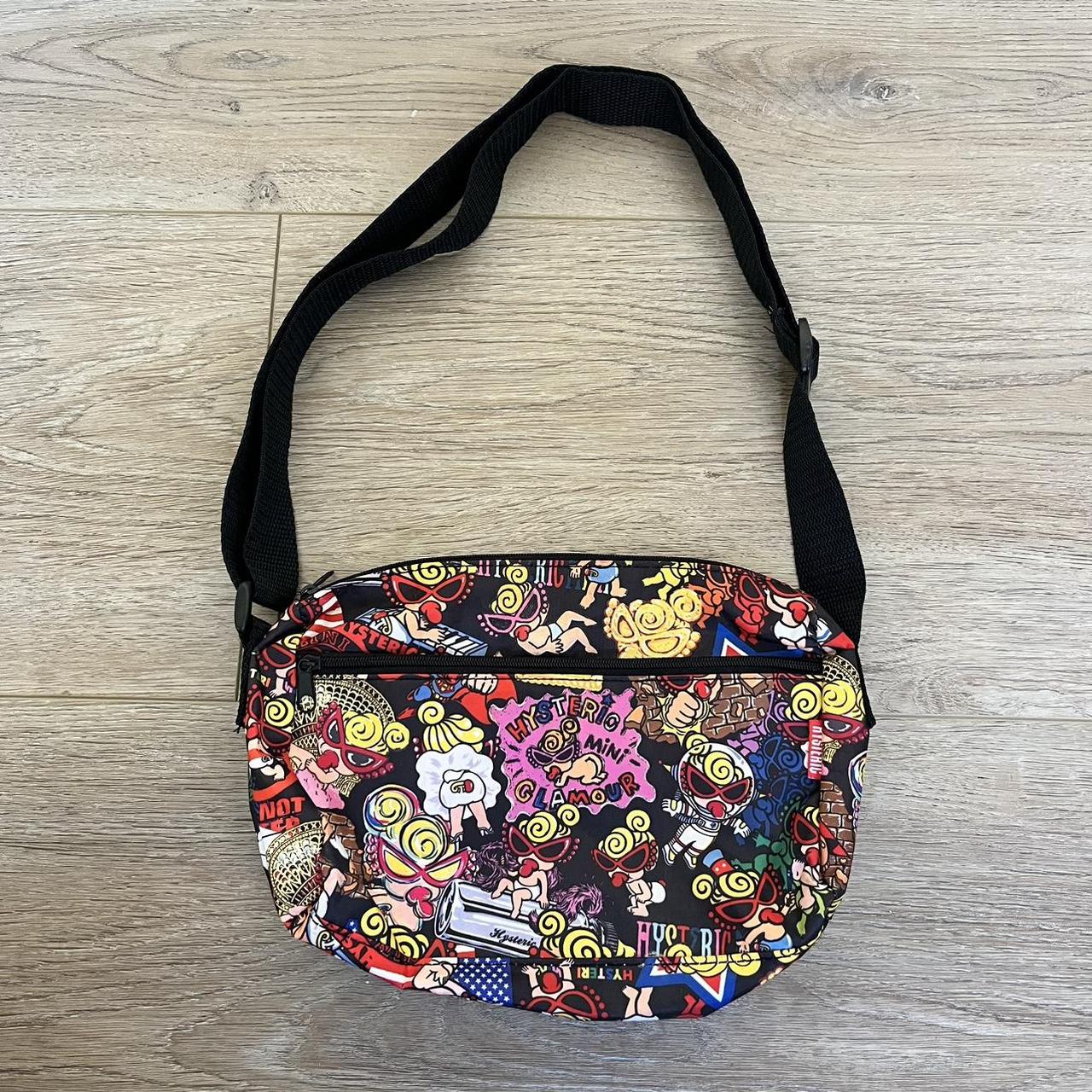 Hysteric glamour mini sling bag / purse! Has zipper... - Depop