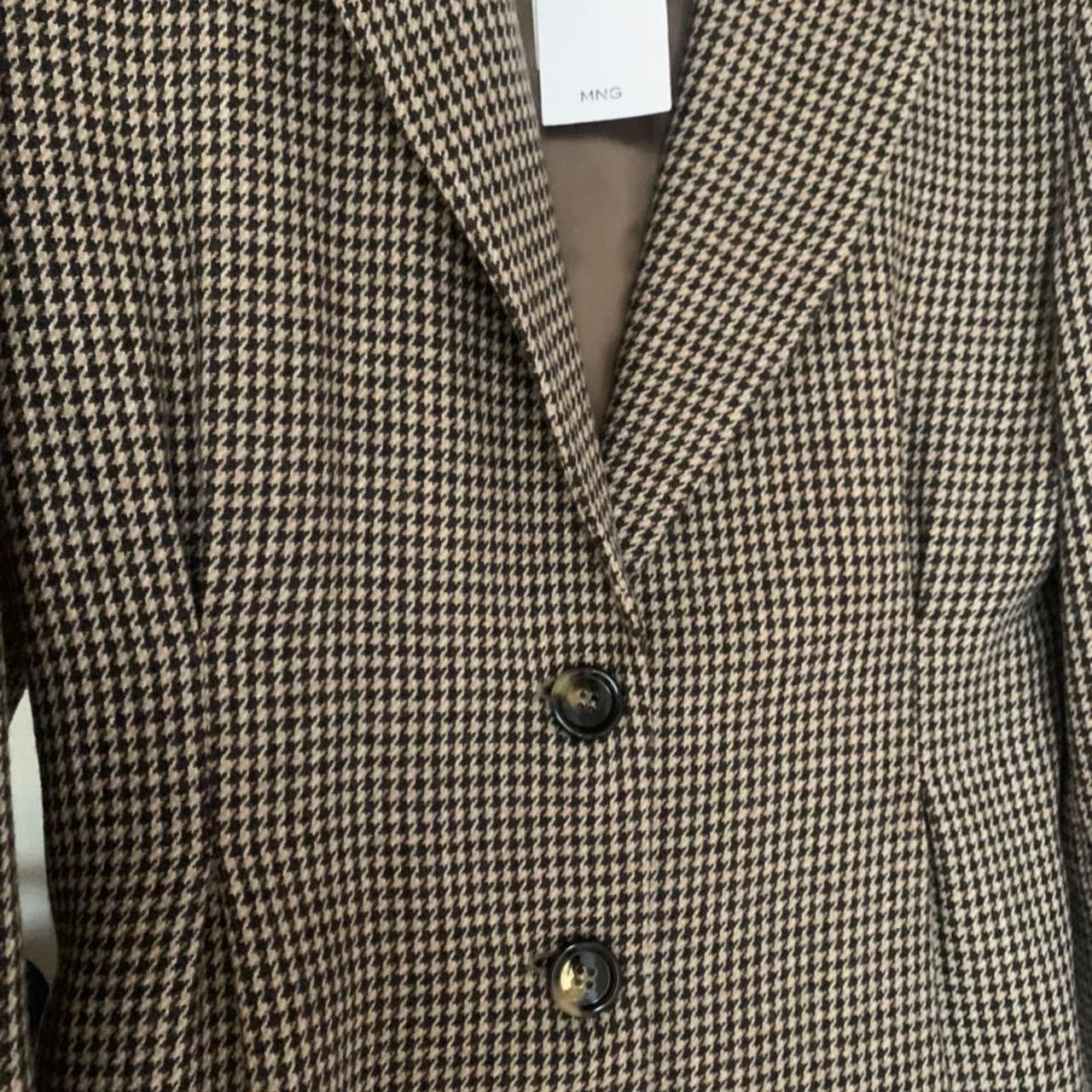 Nuovo blazer H&M pied de poule di tendenza , taglia... - Depop