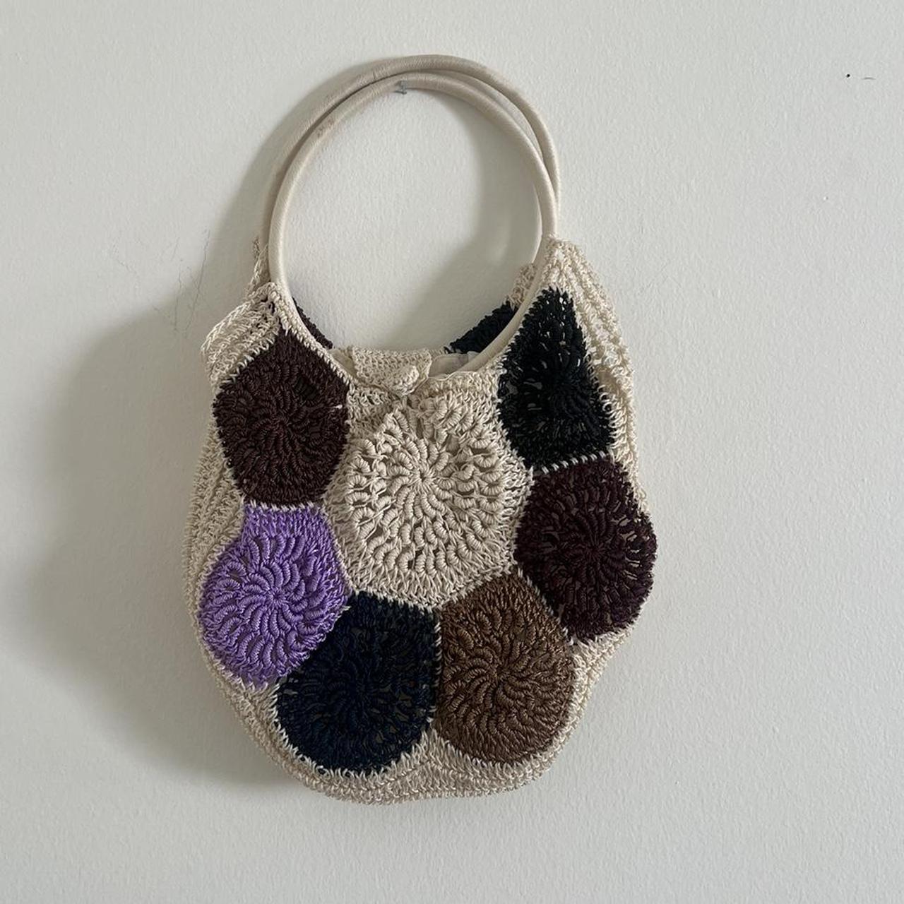 Vintage crocheted flower Great for the beach Depop