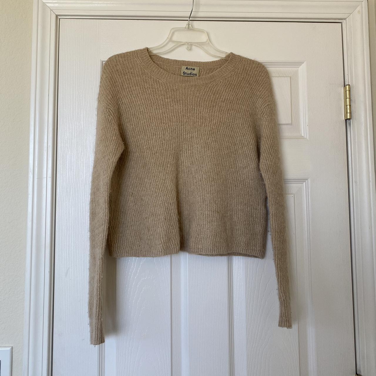 acne studios aljona alpaca sweater