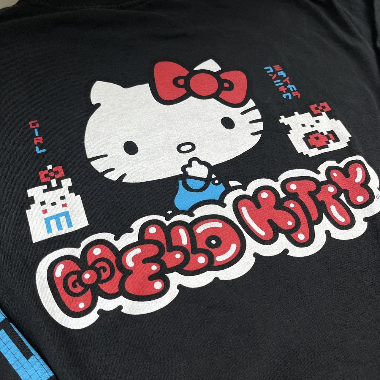 HELLO KITTY x GIRL SKATEBOARD LONG SLEEVE • Mens | Depop