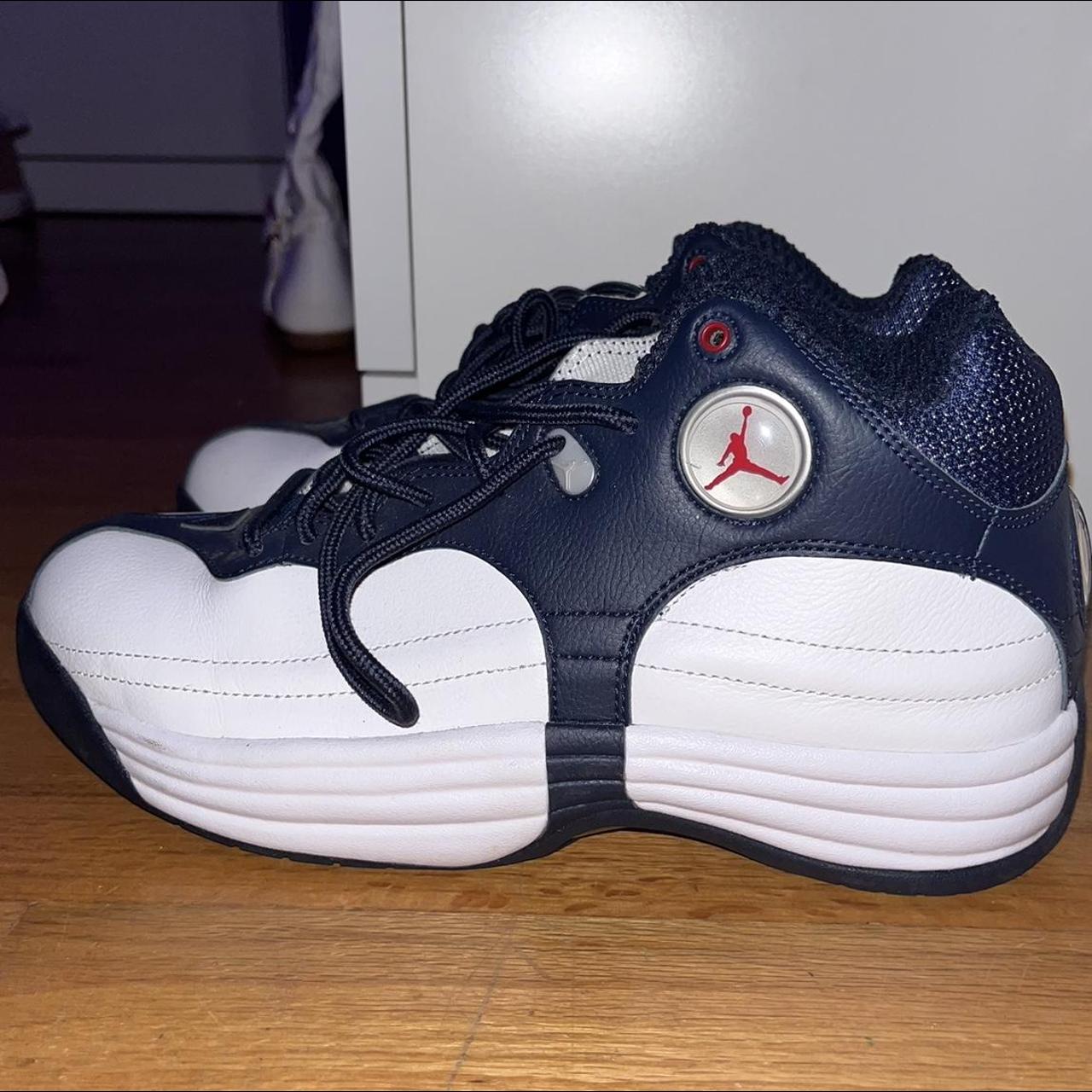 Jordan Jumpman Team 1 White Obsidian Worn two times Depop