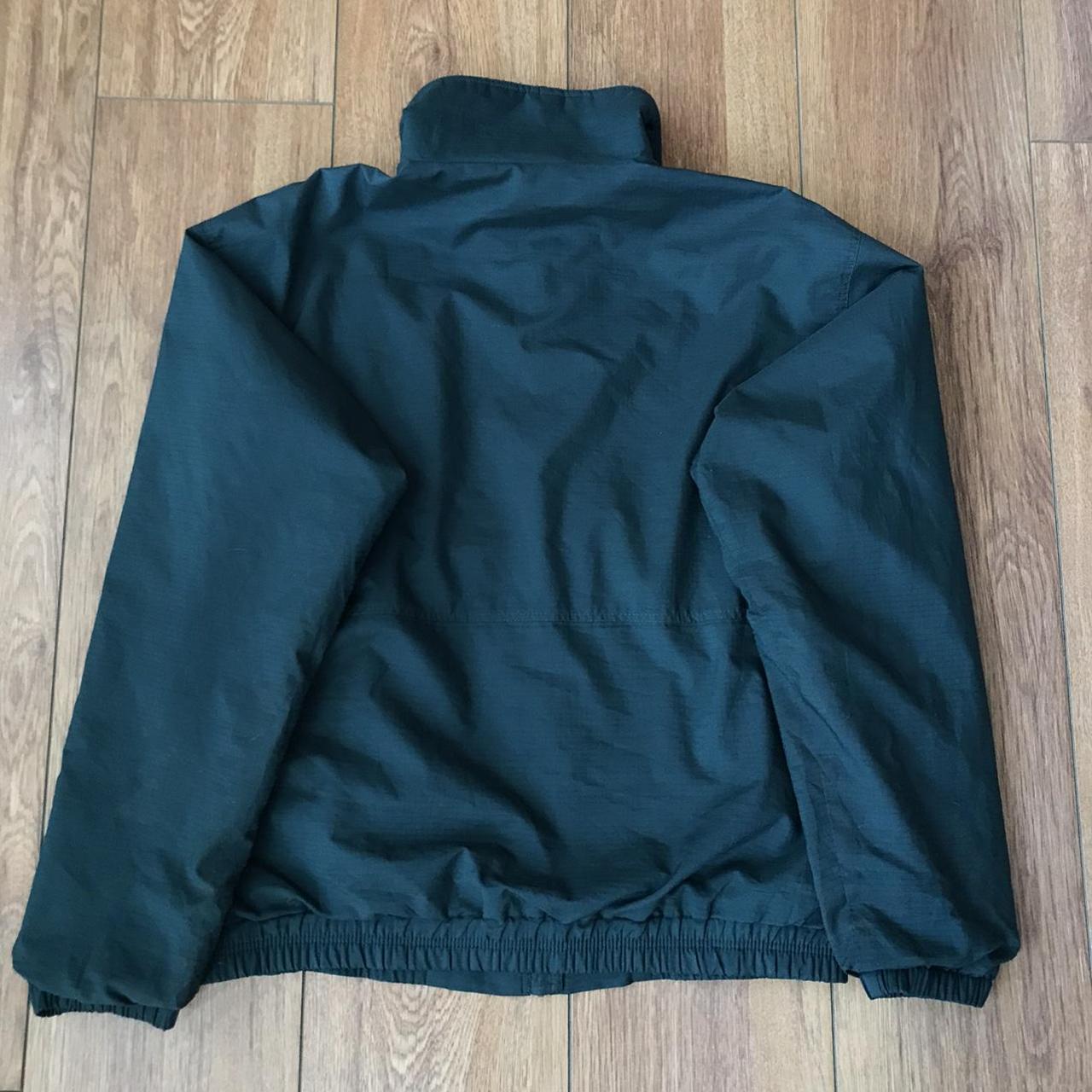 Patagonia Men's Green and Navy Jacket | Depop