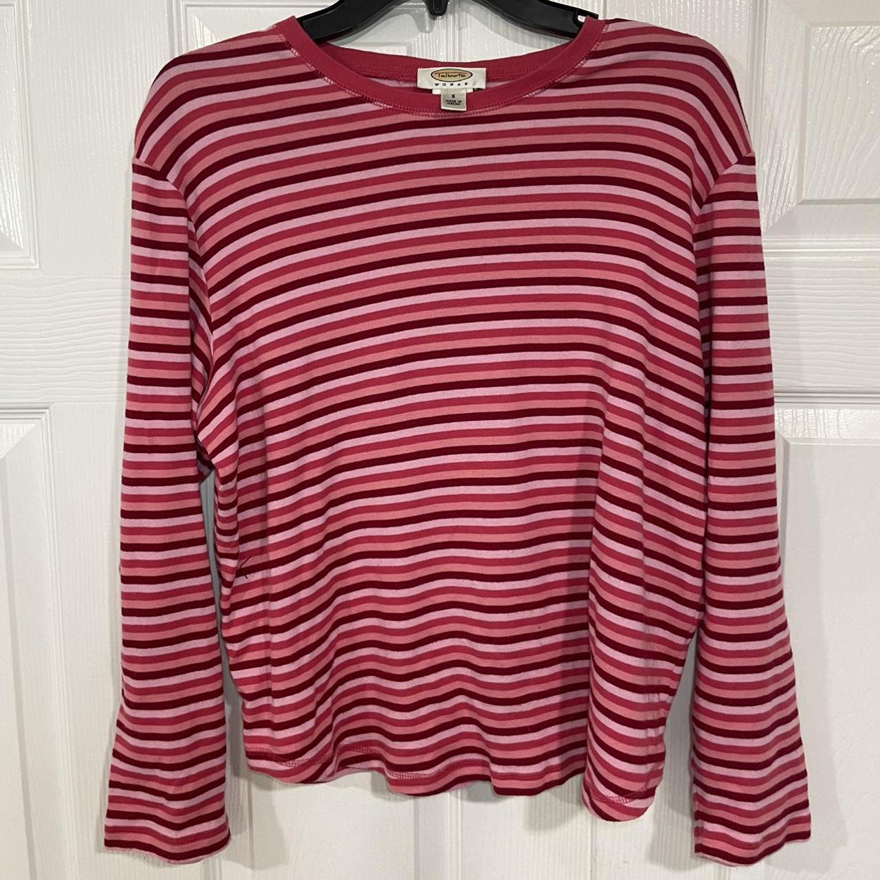 Talbots Women's Pink Shirt | Depop