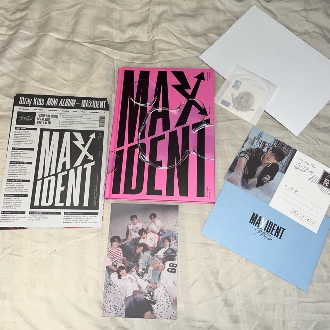 Stray Kids MAXIDENT album -Album is unsealed, in | Depop