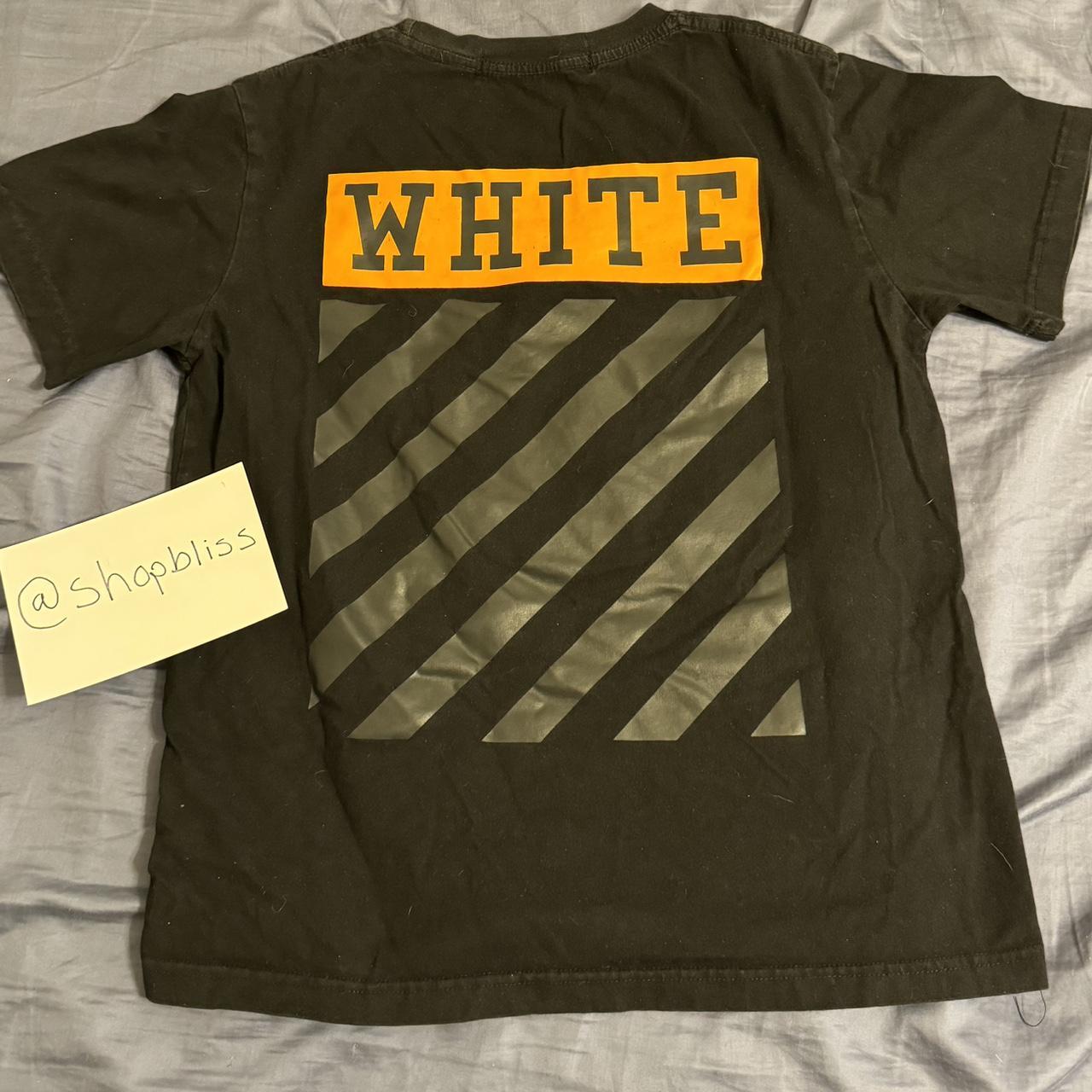 Off white hotsell orange box tee