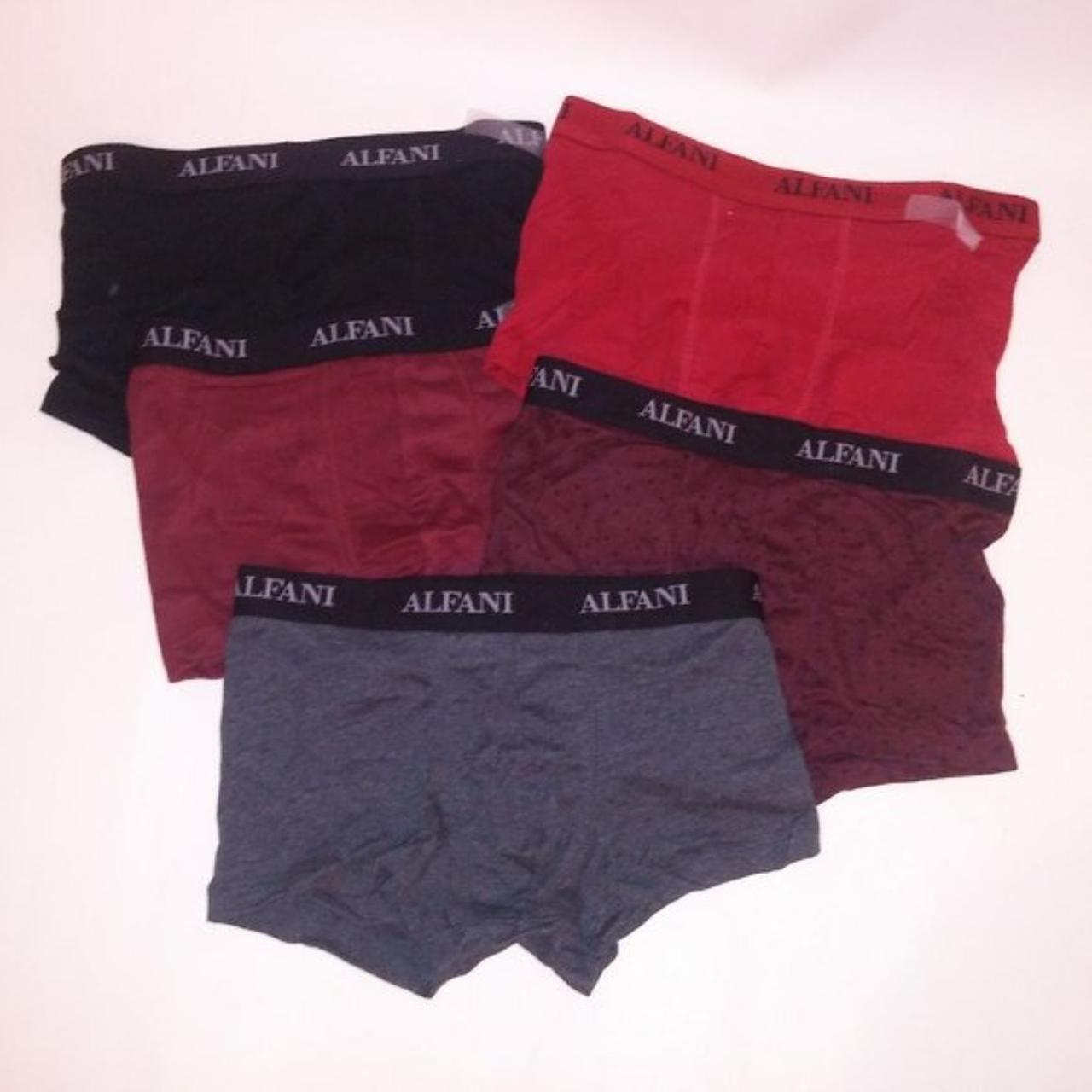 Alfani Mens Black And Red Boxers And Briefs Depop