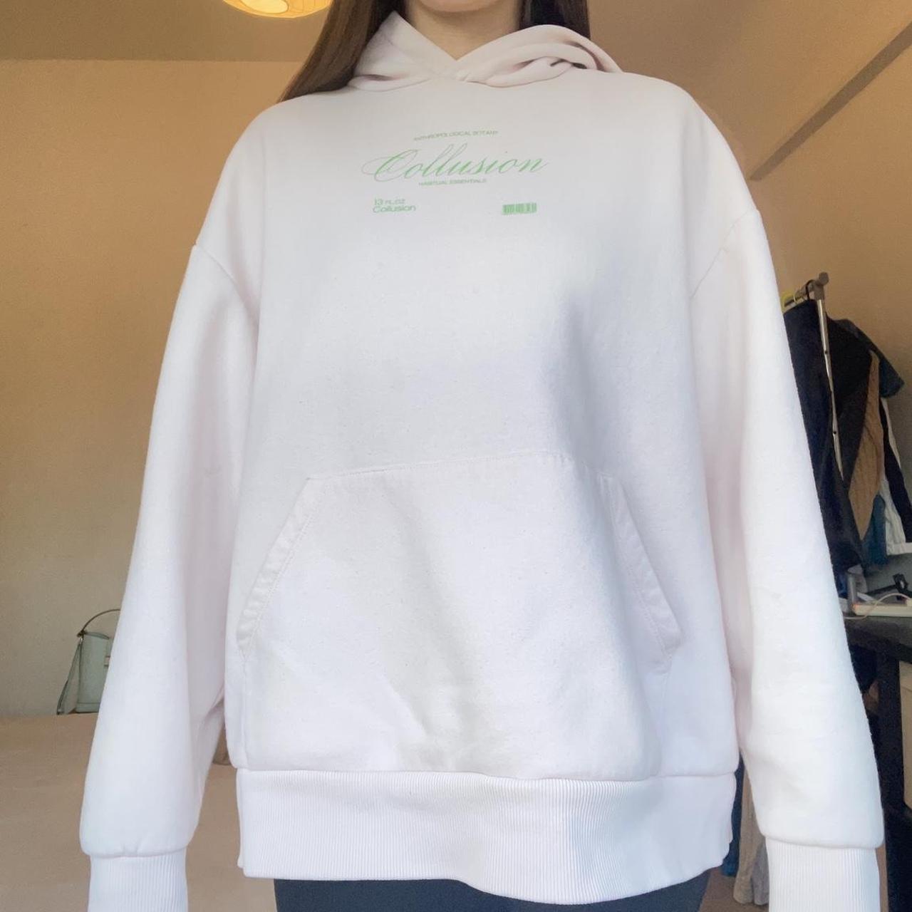 Collusion pale best sale pink hoodie