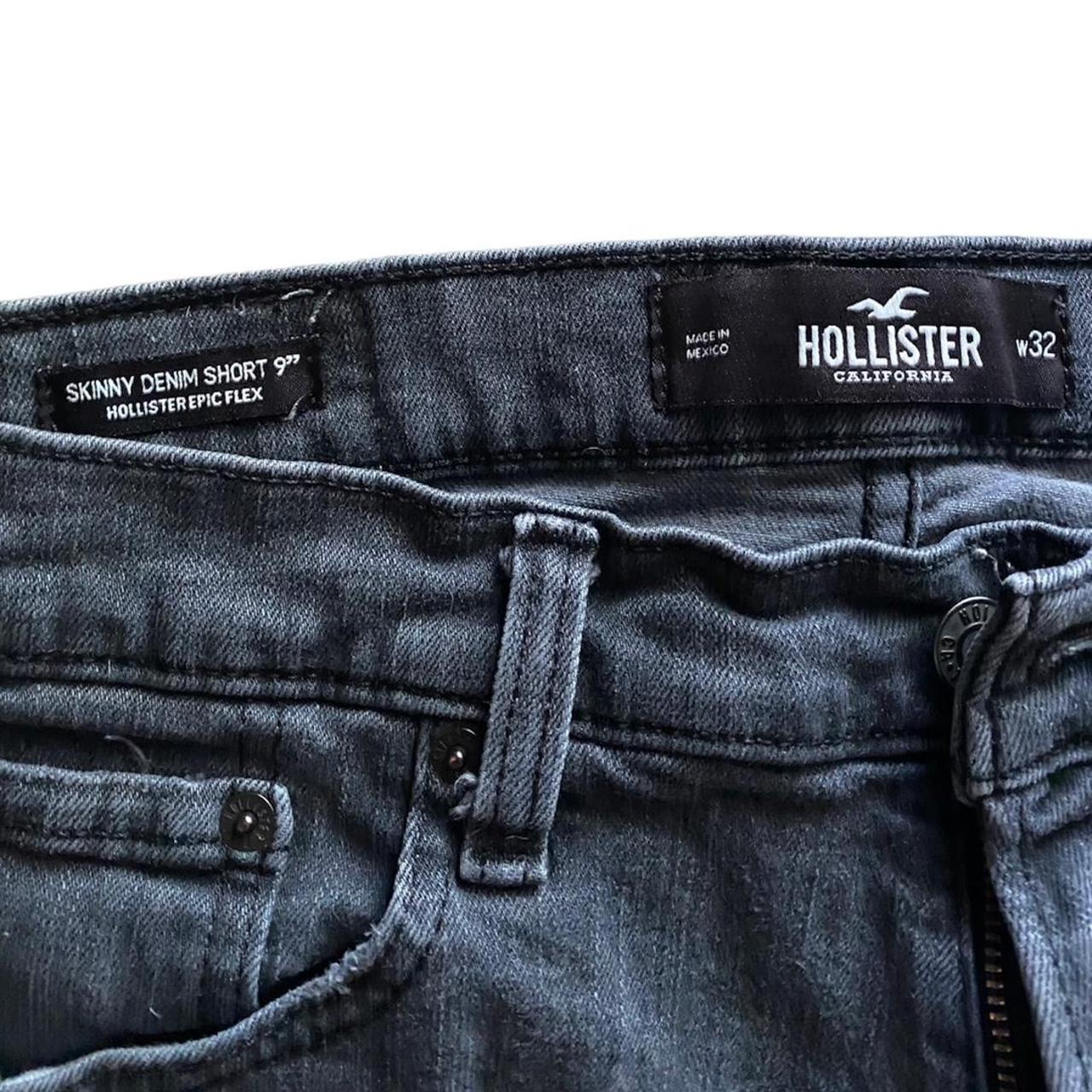 Hollister Jean Shorts Size : 32 (slim fit) Great... - Depop