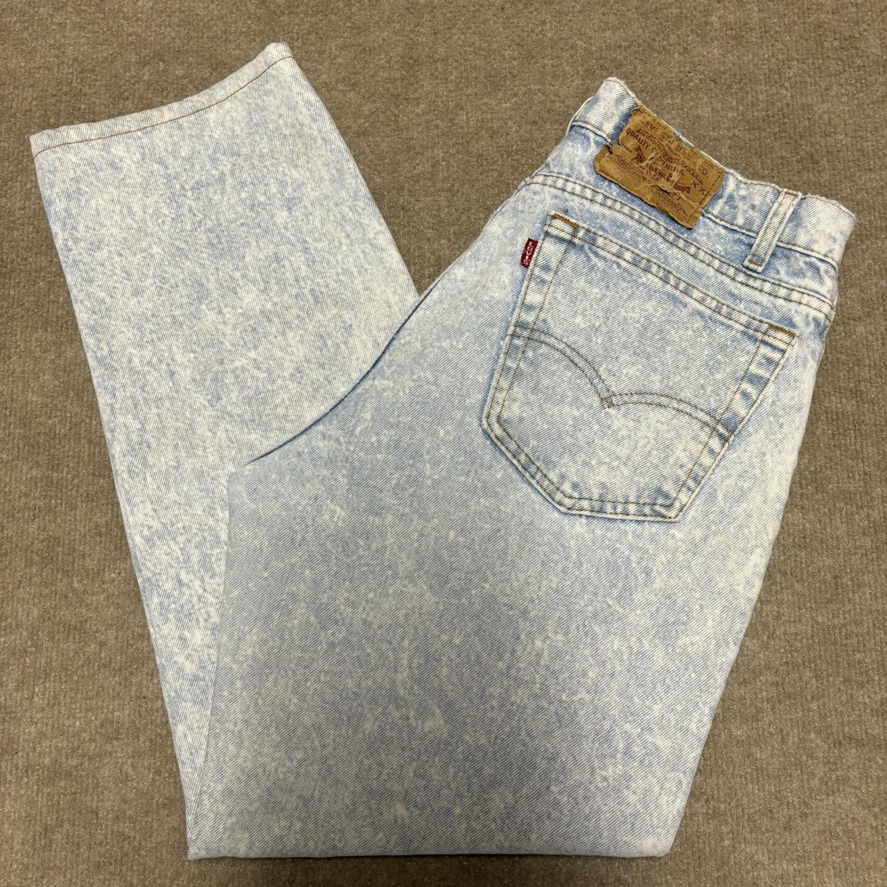 Vintage 90s Levi s Acid Wash Jeans Size 36x30