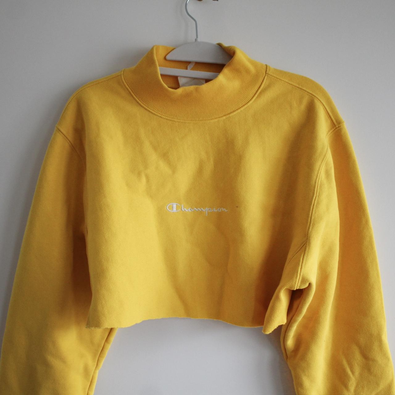 Champion sweatshirt hot sale yellow womens