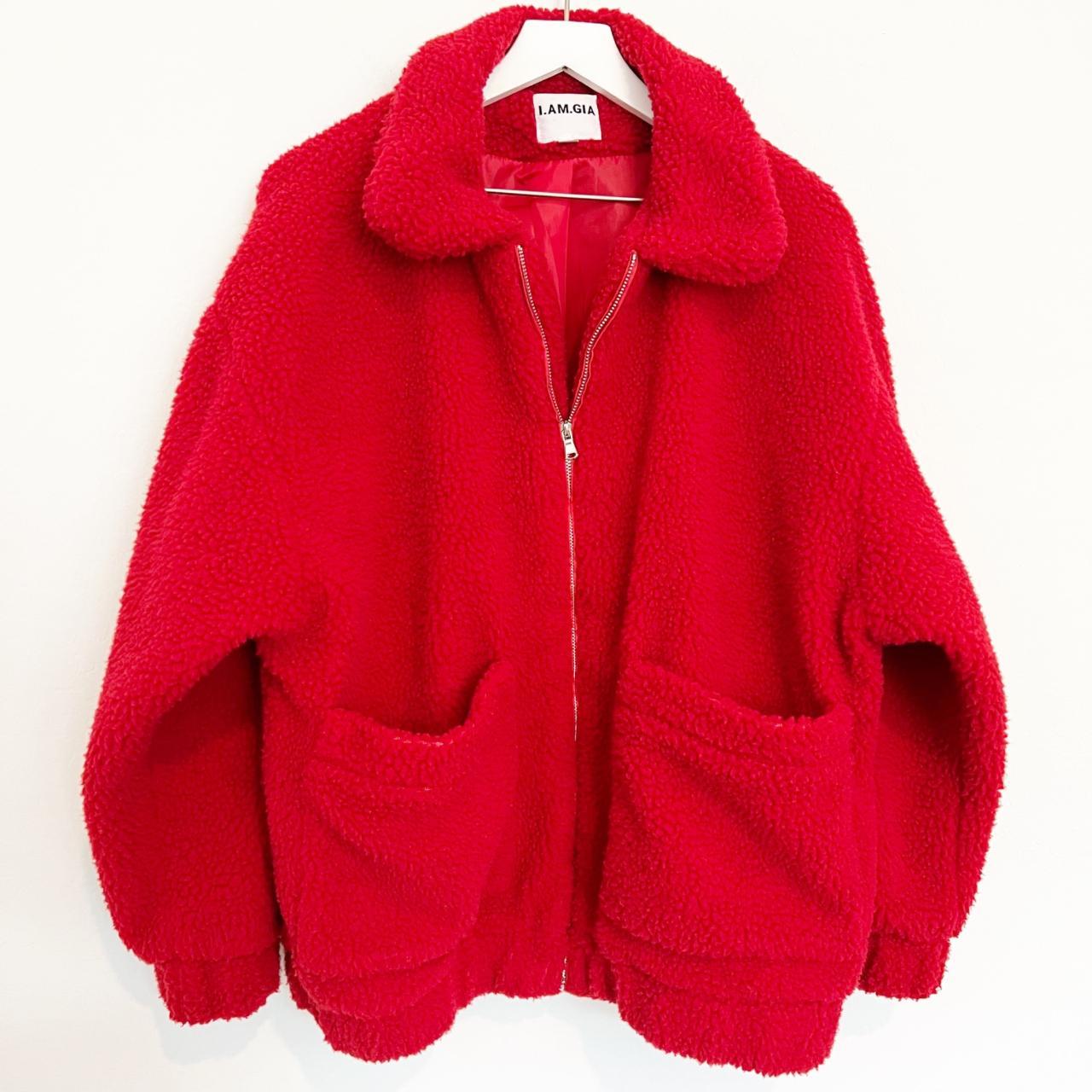 I am gia 2024 pixie coat red