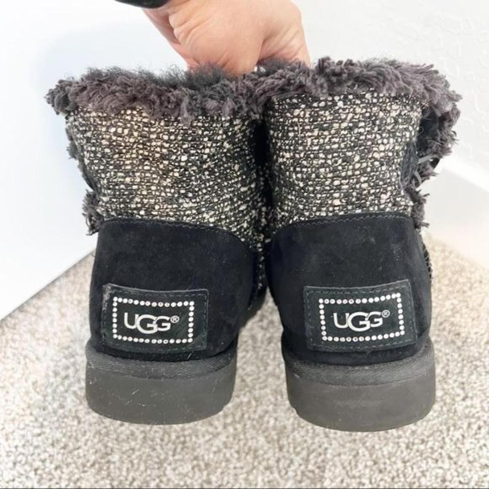 Custom Louis Vuitton Mini Bailey Bow Ugg boots Size - Depop