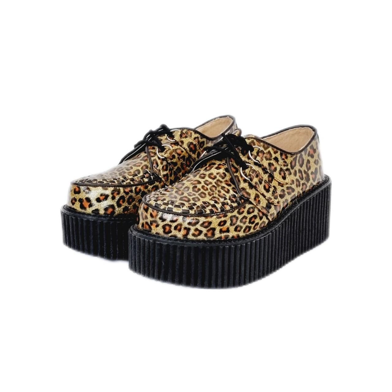 Demonia leopard creepers sale