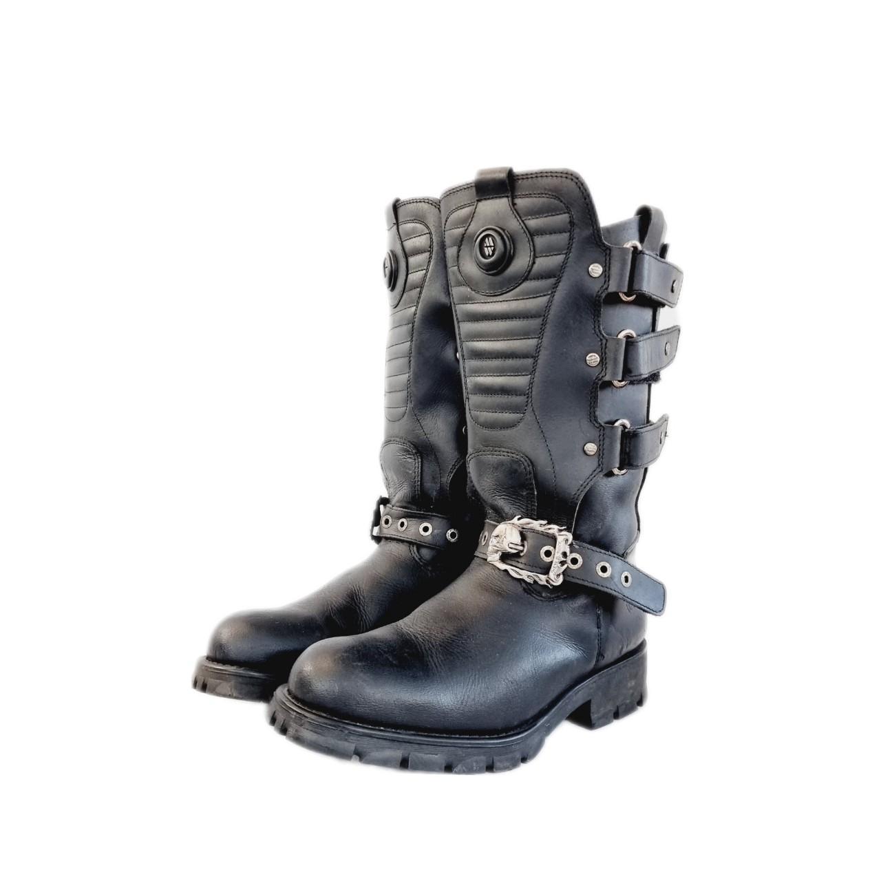 New rock motorcycle on sale boots