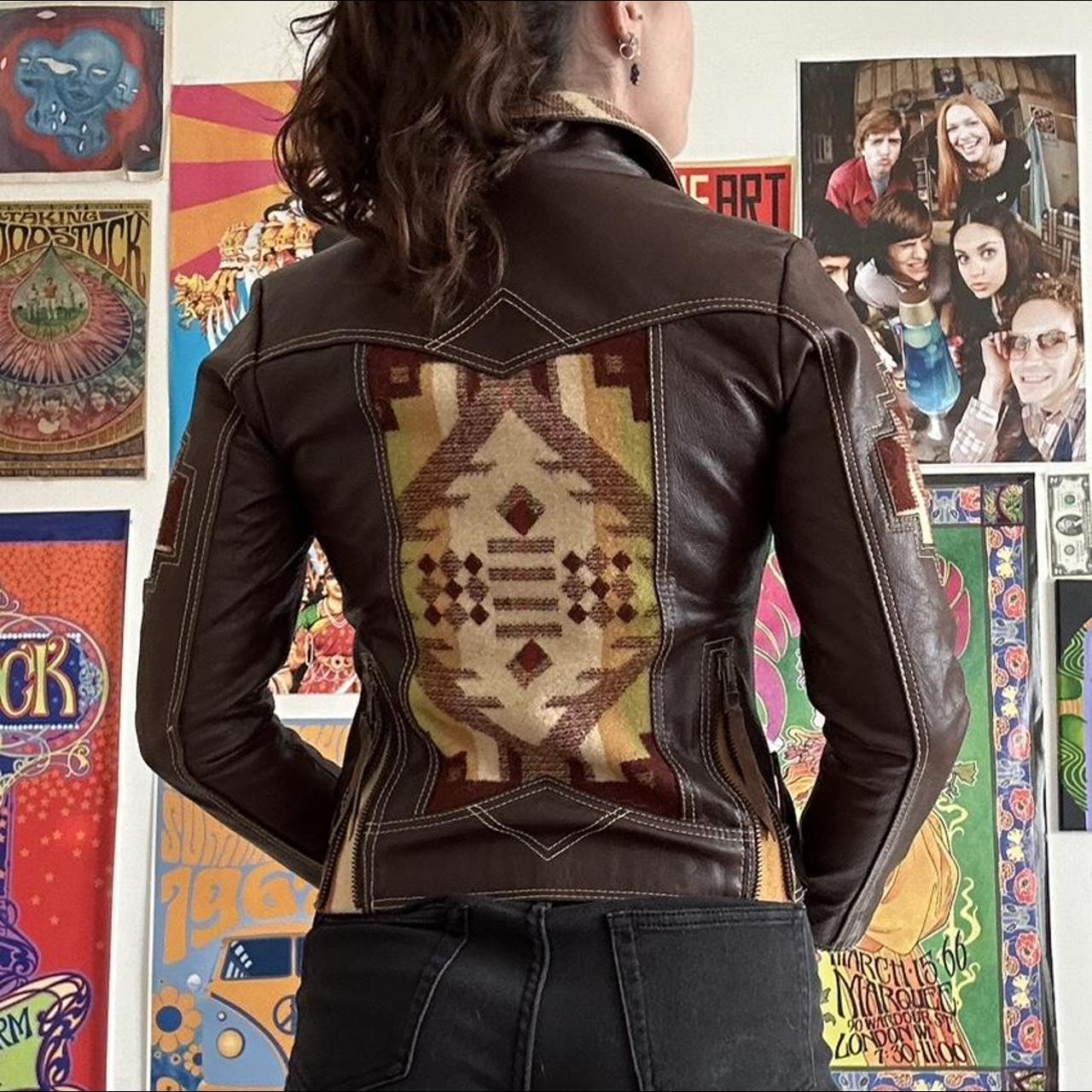 American vintage leather jacket hotsell