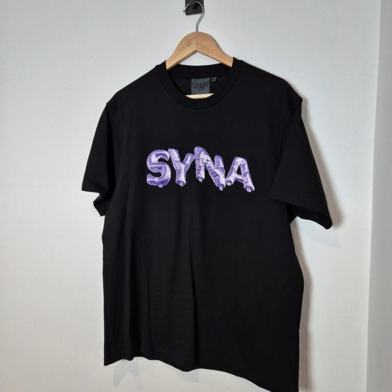 Syna World T-Shirt & Shorts Logo Set - Black / Grey