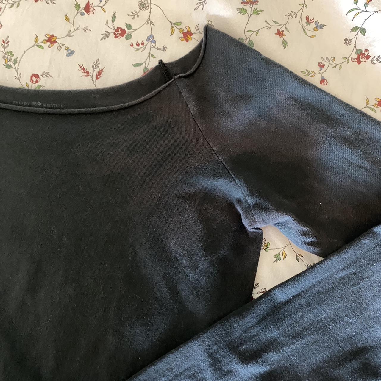 brandy melville bonnie top in faded noir PLEASE... Depop