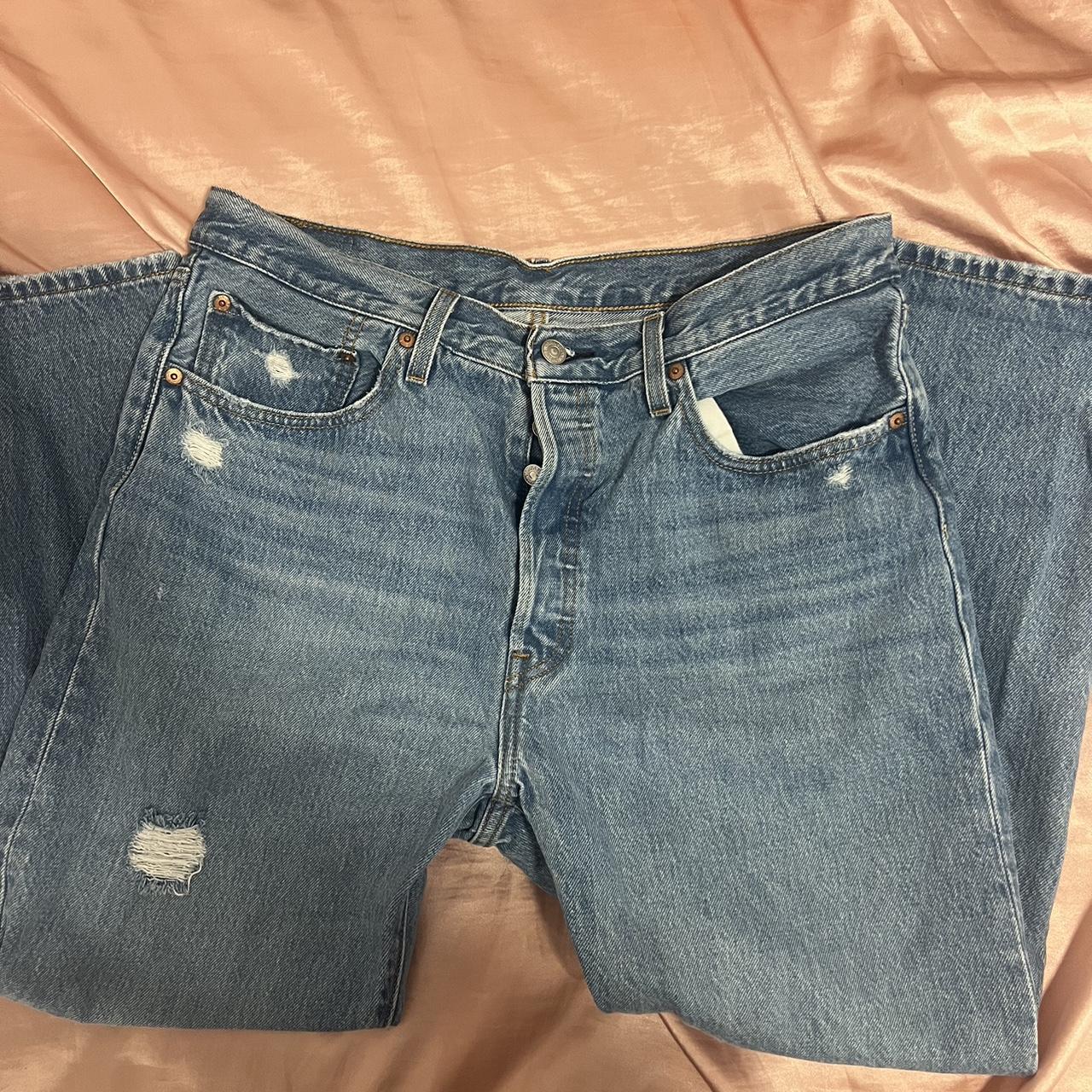 Brand new without tags Levi 501 jeans! Have light... - Depop