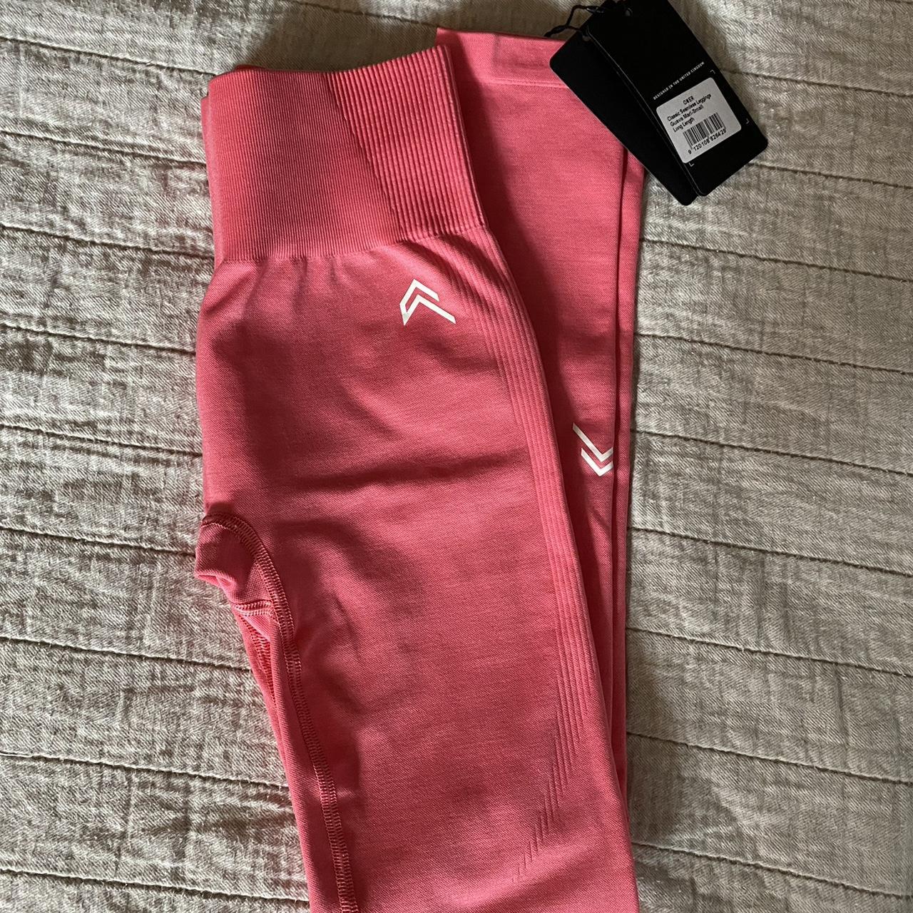 Oner Active classic seamless leggings in 'guava - Depop