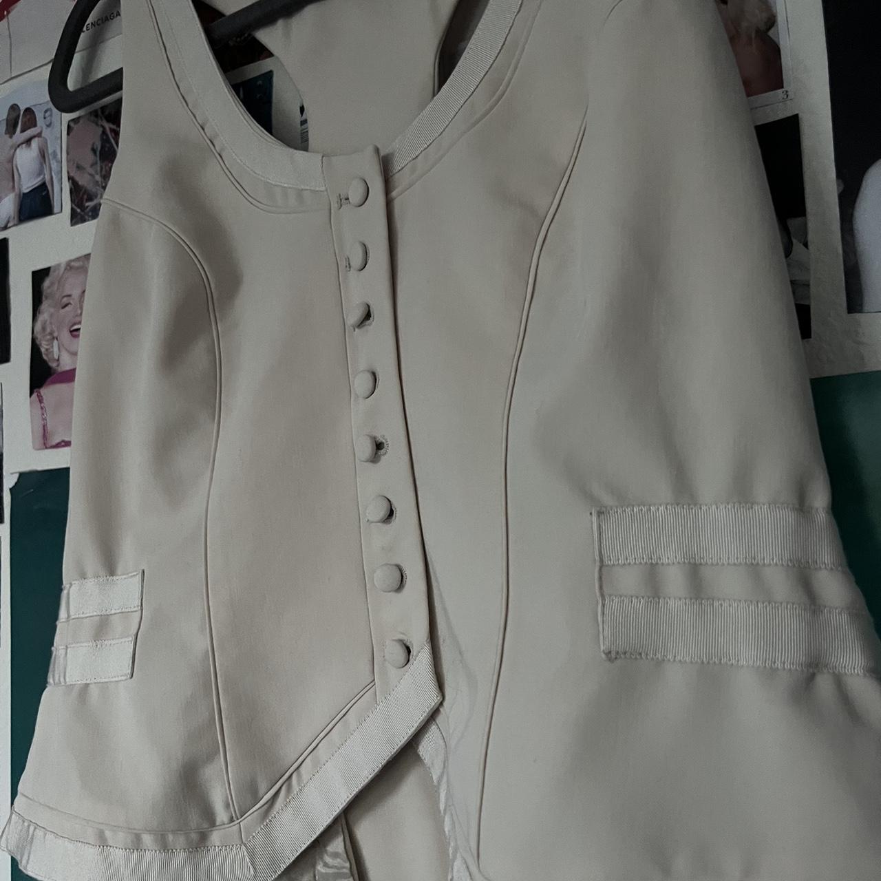 INC International Concepts Women's Cream Waistcoats-vests (2)