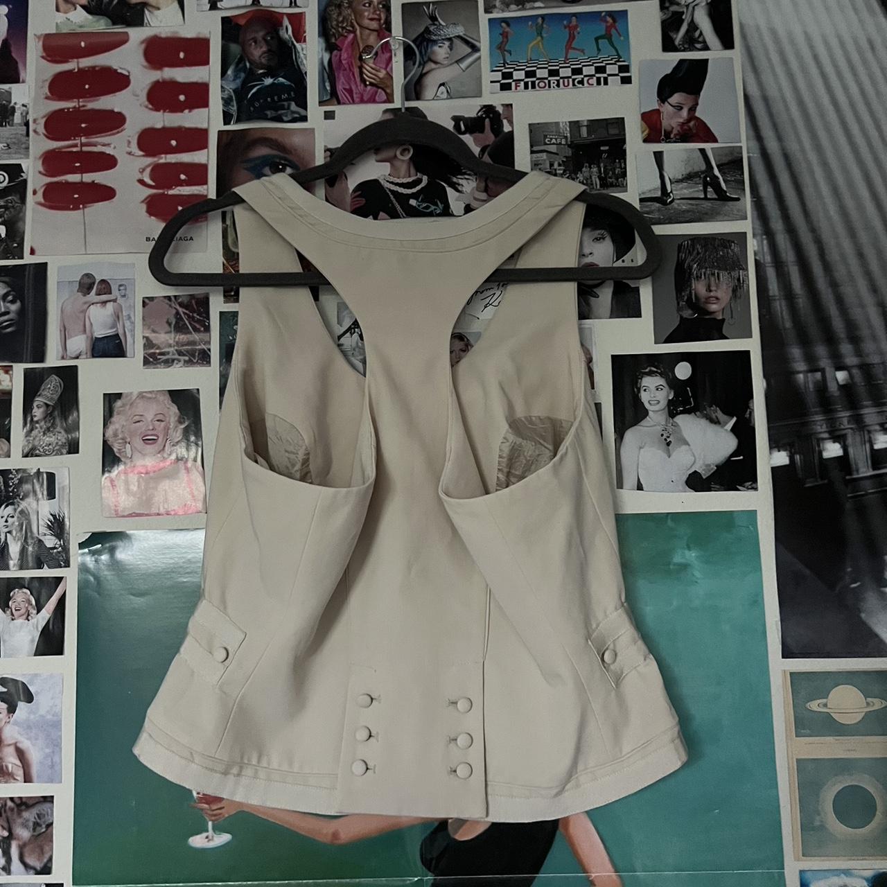 INC International Concepts Women's Cream Waistcoats-vests (3)
