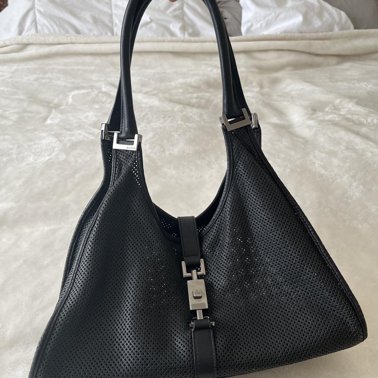 Gucci Women's Black Bag | Depop