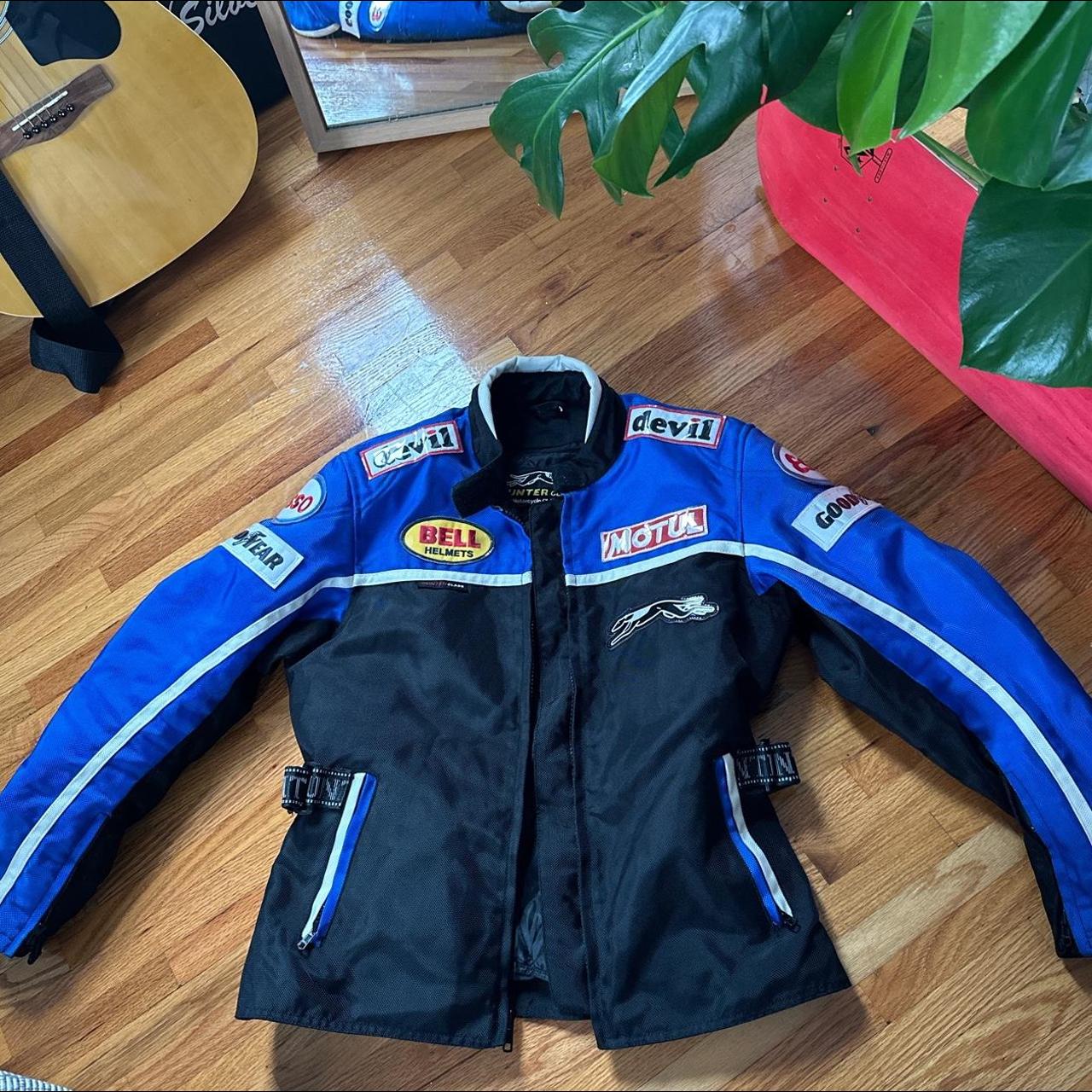 the most BEAUTIFUL racing jacket & perfect statement... - Depop