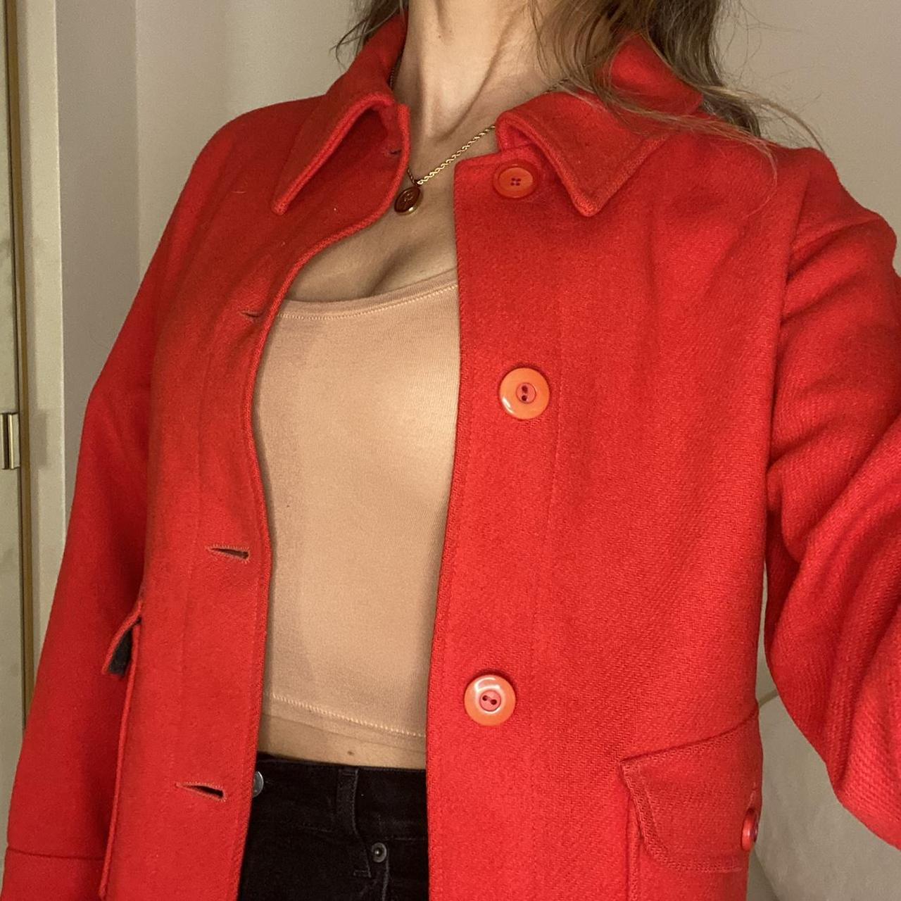 Pendleton red coat on sale