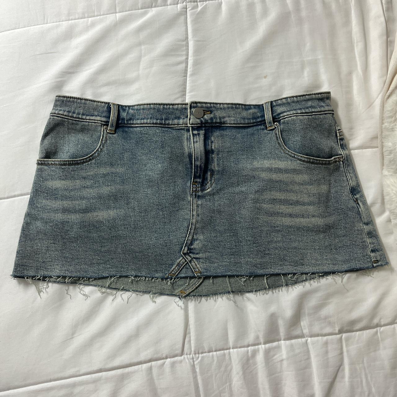 Miaou Denim Mini skirt - Depop