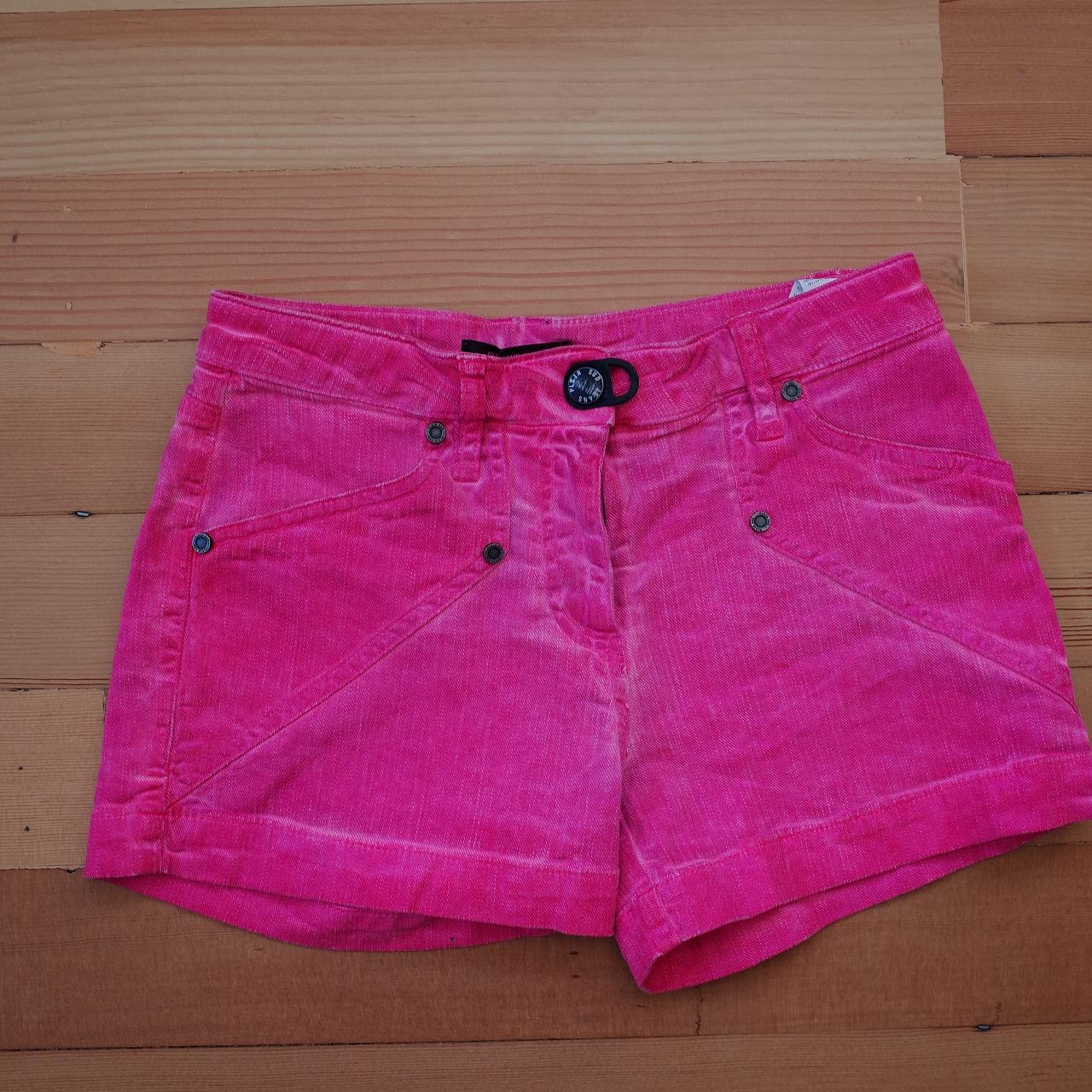 Plein Sud Women's Pink Shorts | Depop