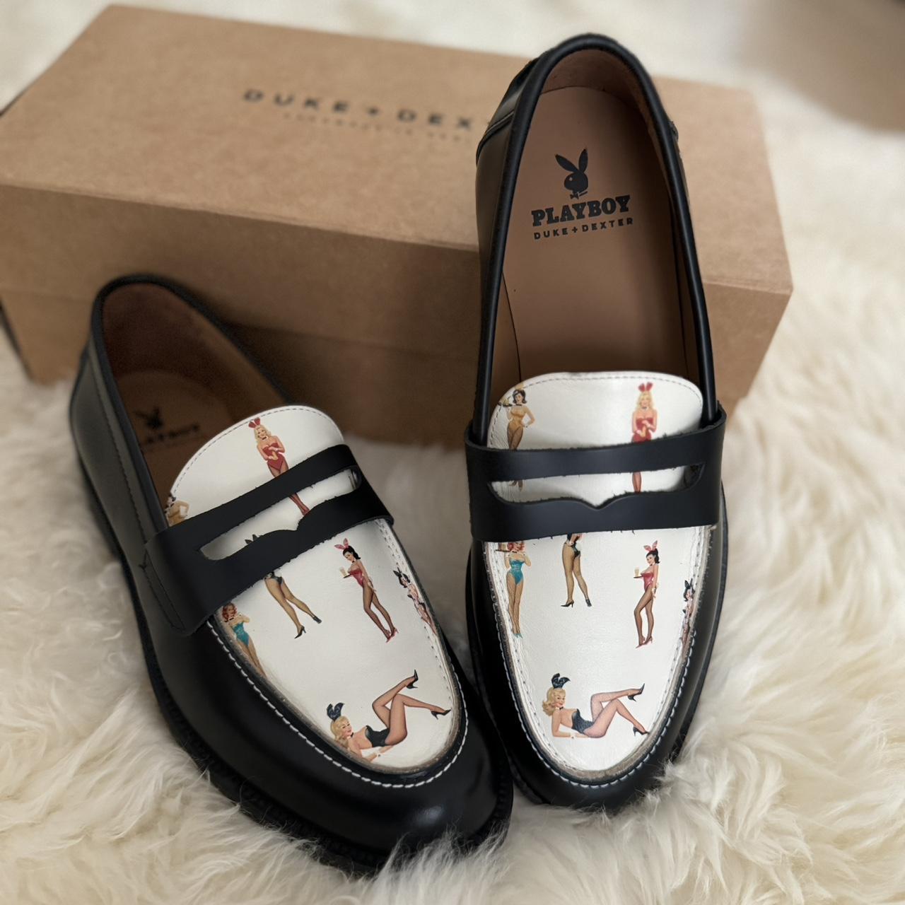 Authentic Playboy x Duke + Dexter loafer...