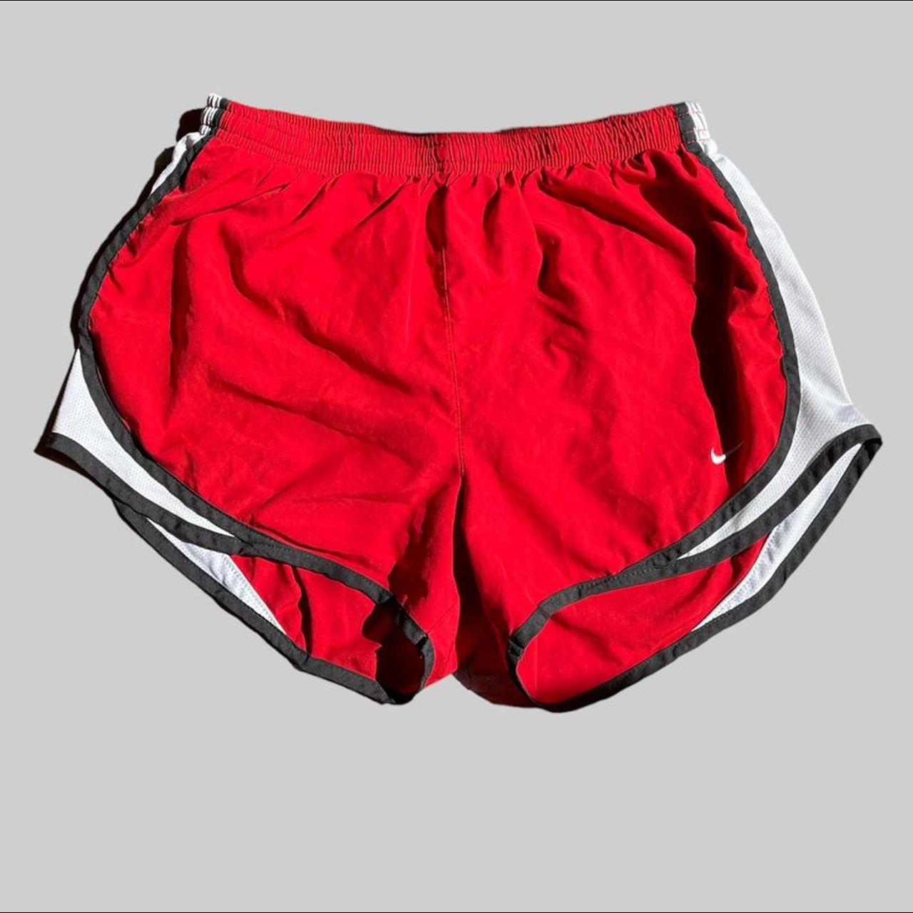 red Nike shorts Shipping to US 5 bundle with. Depop