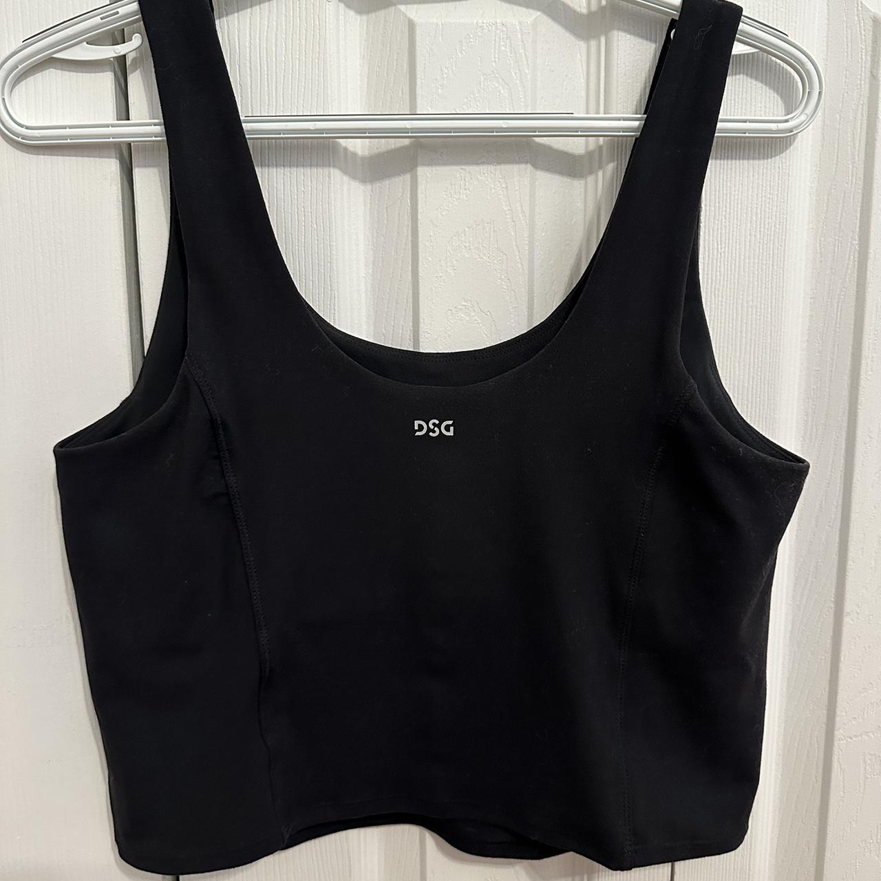 DSG Women's Black Vest Depop